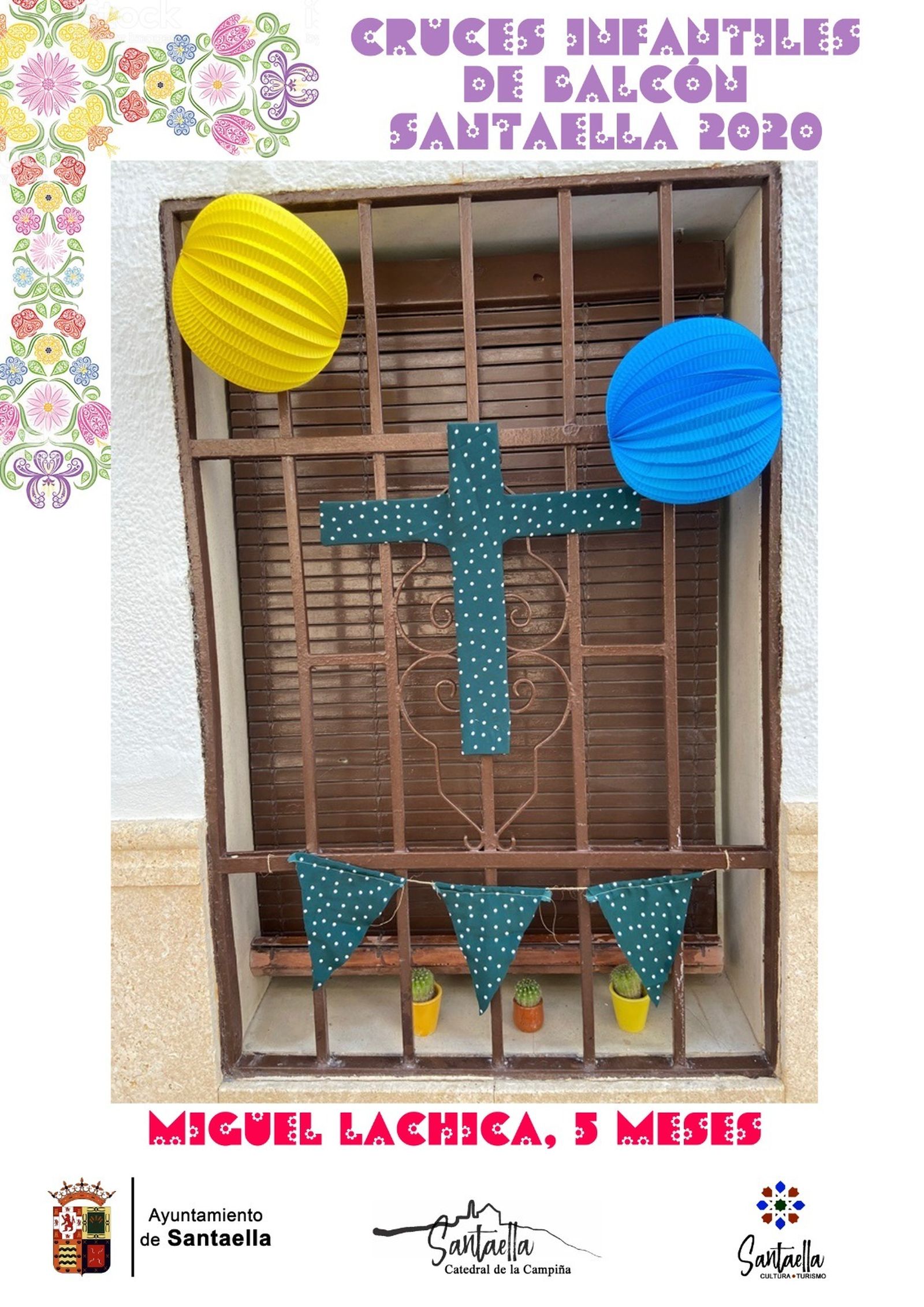 Así son las Cruces de Mayo de los niños de Santaella