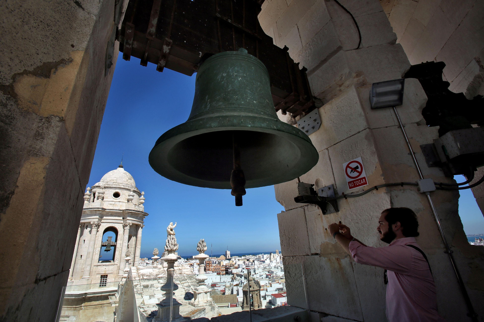 Disfrutar de las vistas desde la Torre del Reloj junto a la Catedral