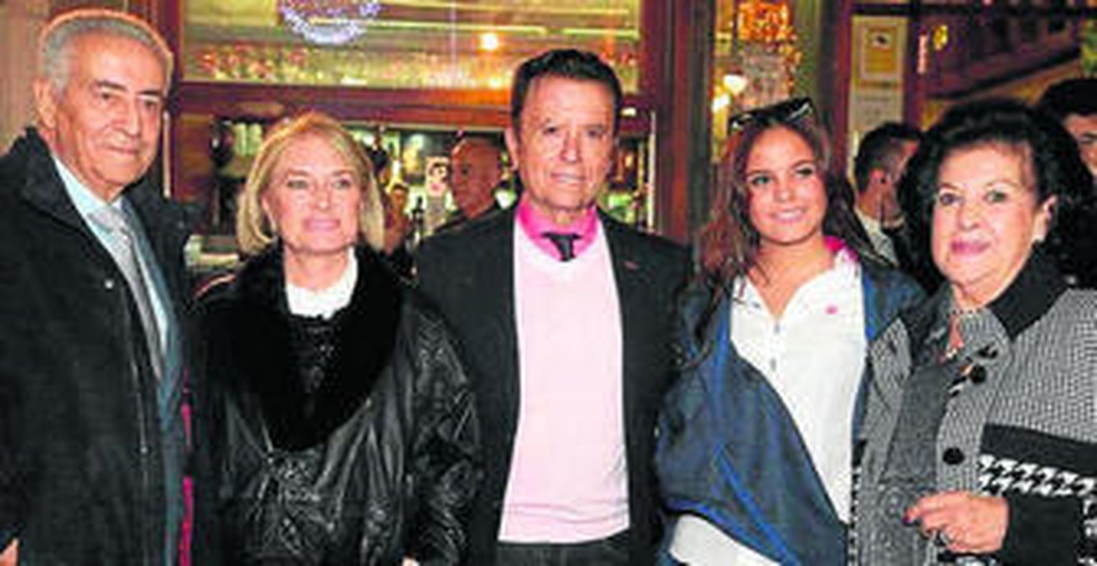 José Ortega Cano con su hija Gloria Camila.