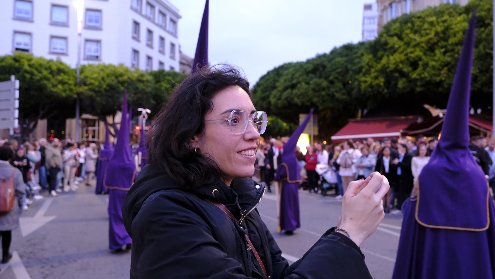 Pasión vuelve a su Iglesia de Santa Teresa azotada por la lluvia