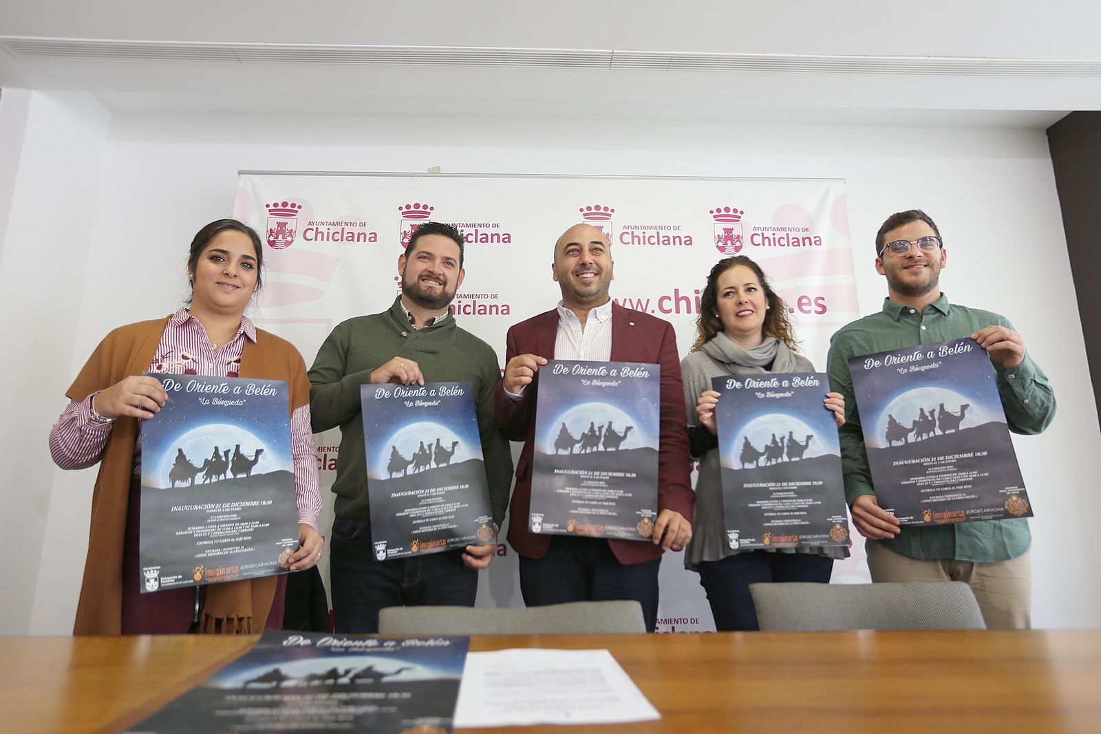 Acto de presentación de la iniciativa celebrado en el Consistorio.