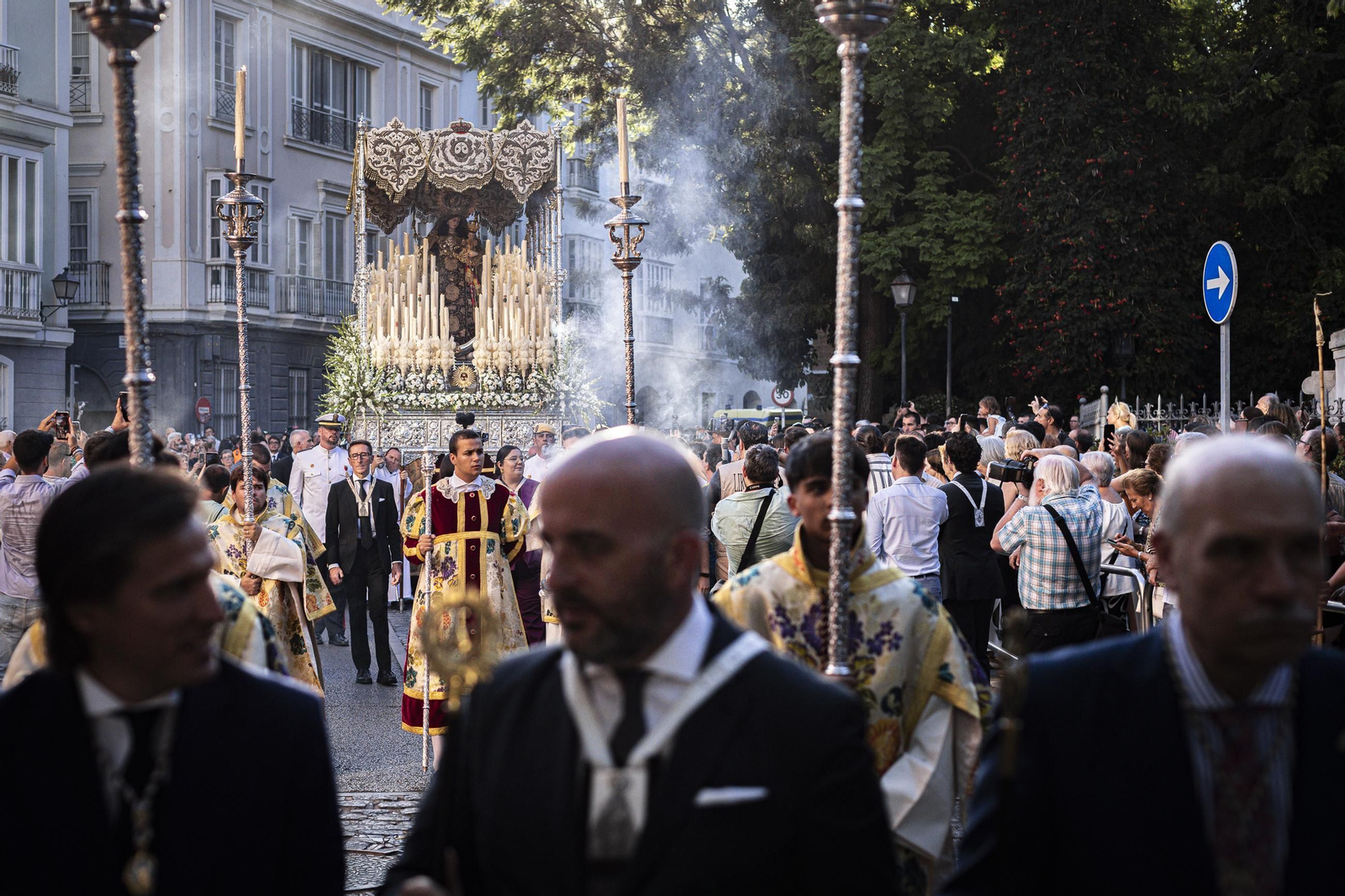 Las imágenes de la procesión de la Virgen del Carmen en Cádiz