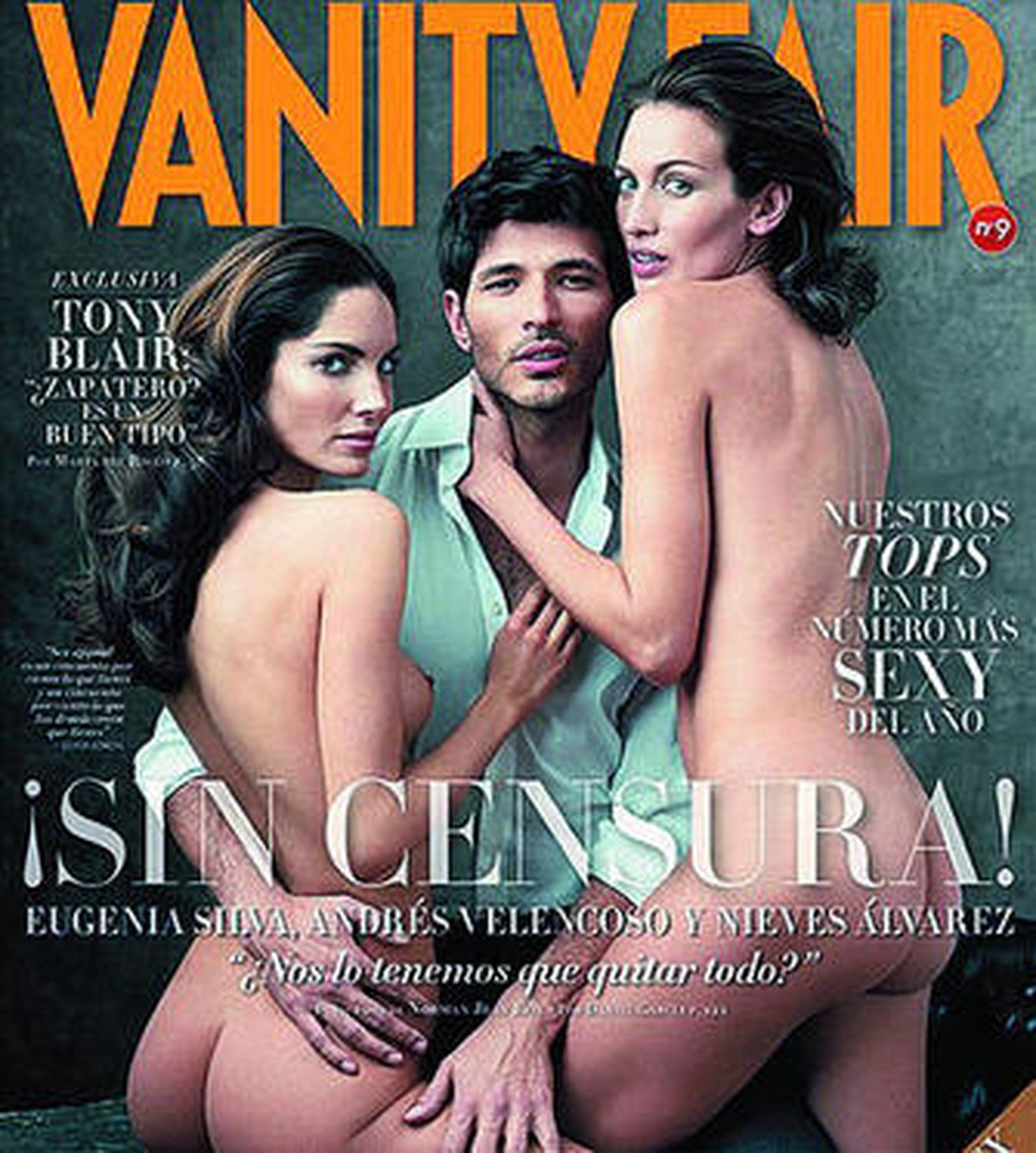 Portada al desnudo con Eugenia, Andrés y NievesMaría José Campanario: "Los disgustos adelgazan"