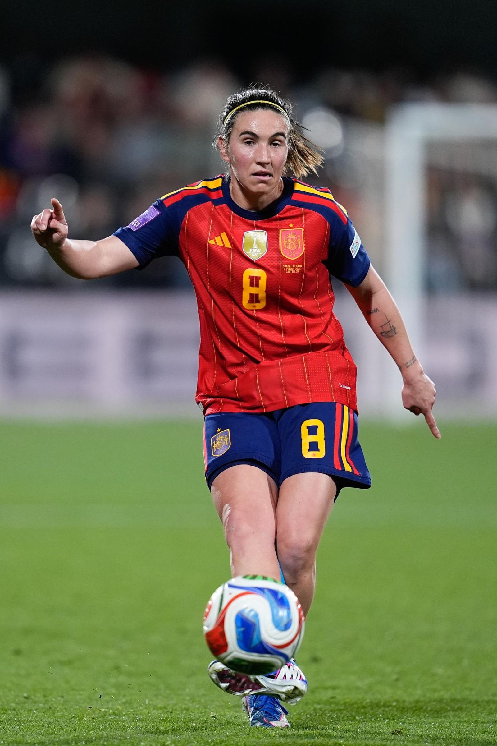 Las fotos del España-Islandia de fútbol femenino