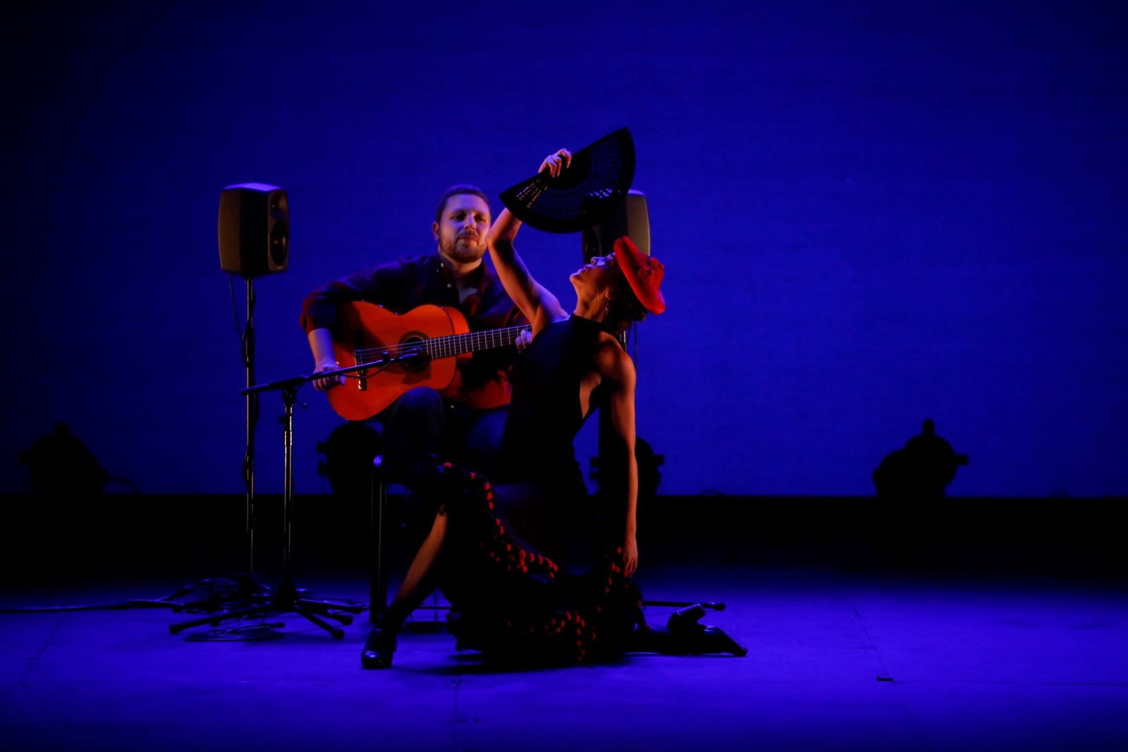 Alejandro Hurtado y Patricia Guerrero brillan en la Gala de Navidad de la Cátedra de Flamencología, en fotos