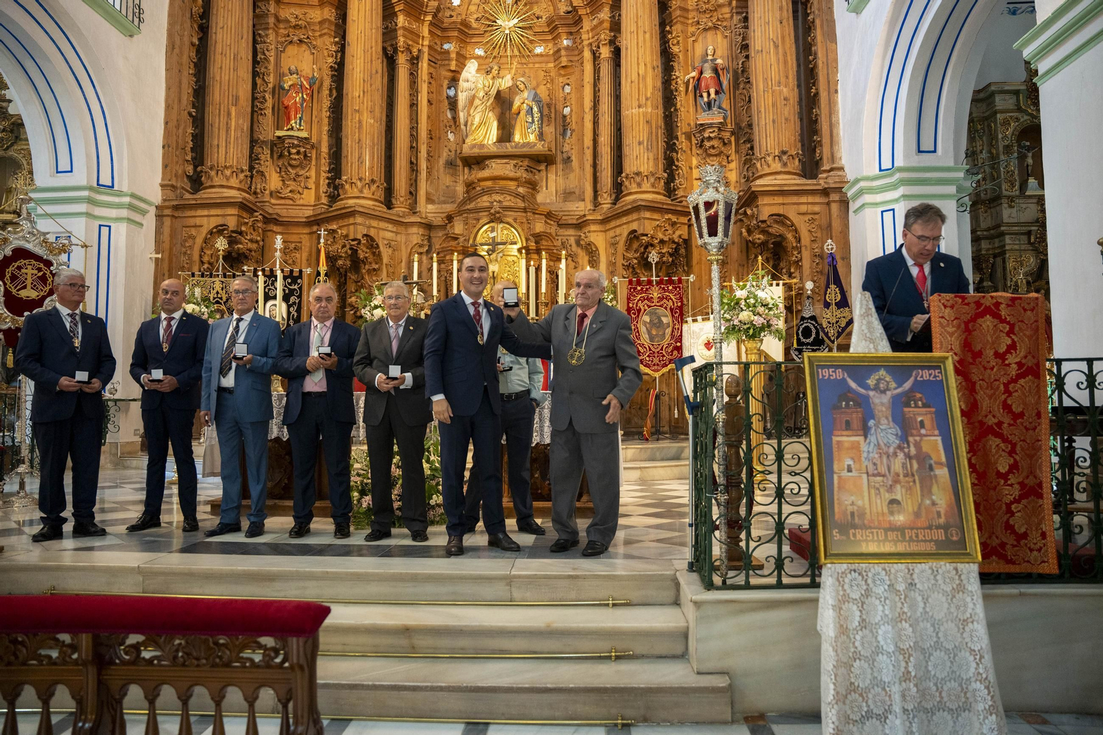 Eucaristía y procesión de Exaltación de la Cruz en la localidad de Vélez-Rubio