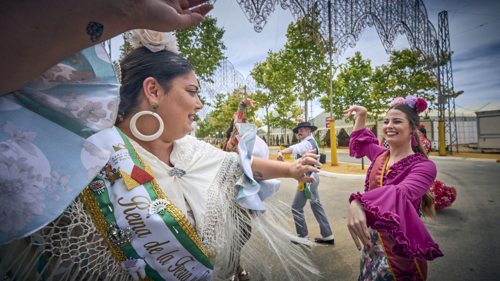 Imagen del primer día de la Feria de Puerto Real 2022
