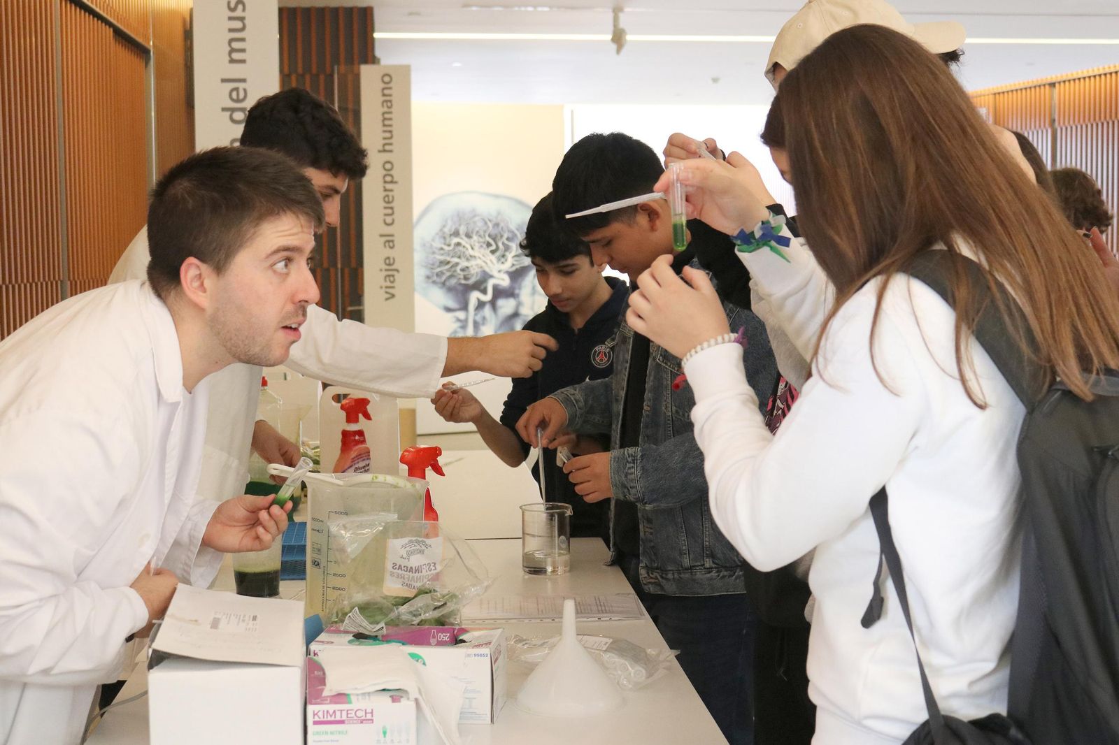 Imagen de archivo de una de las actividades del Parque de las Ciencias