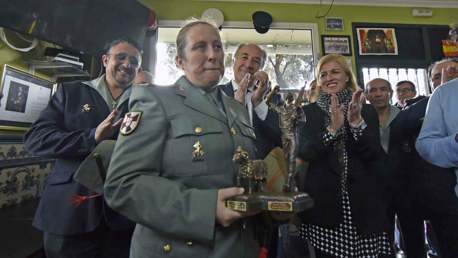 Las fotos del los premios Espiritu Legionario  de la Hermanda de Antiguos Caballeros Legionarios del Campo de Gibraltar