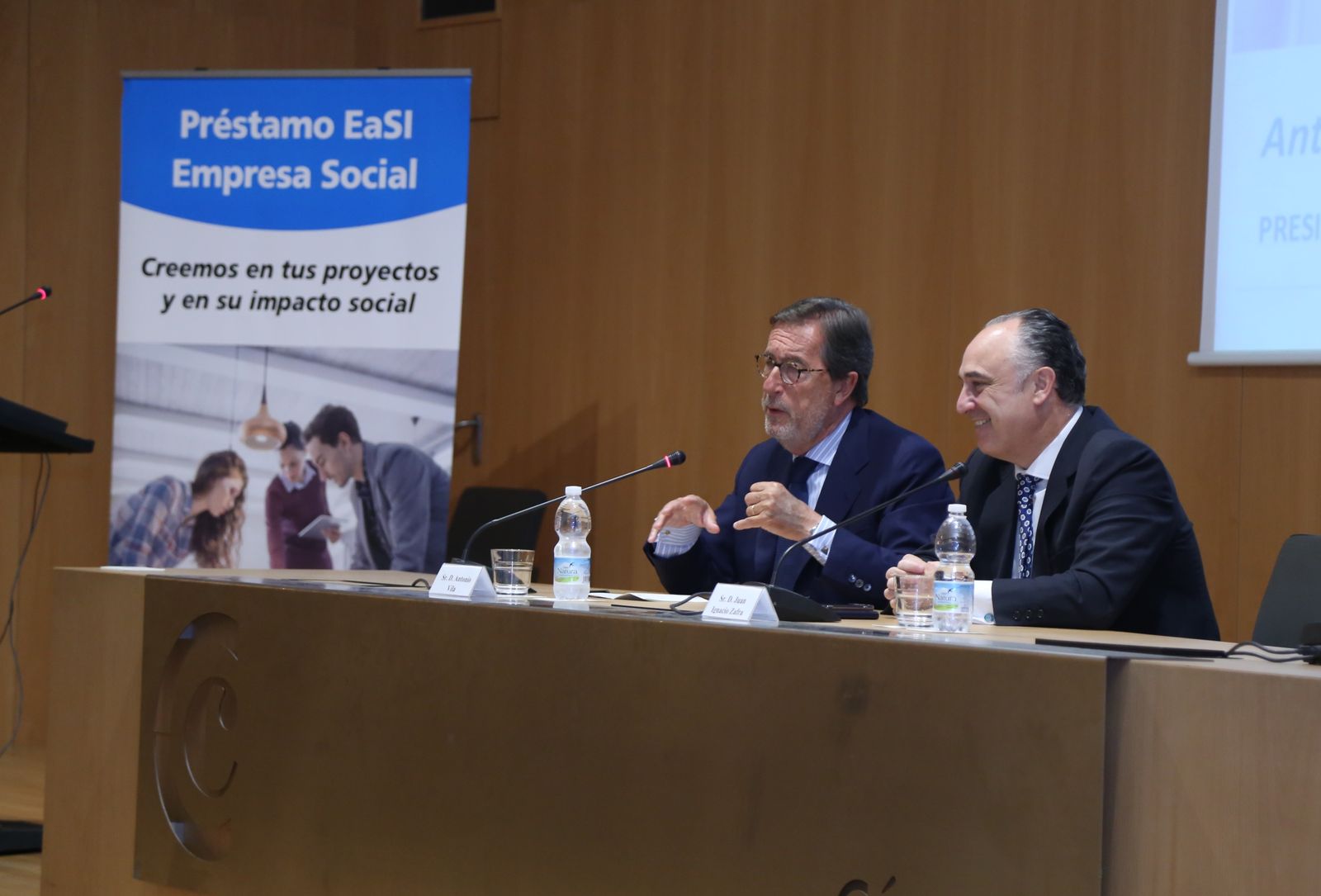 Antonio Vila y Juan Ignacio Zafra, en Granada.