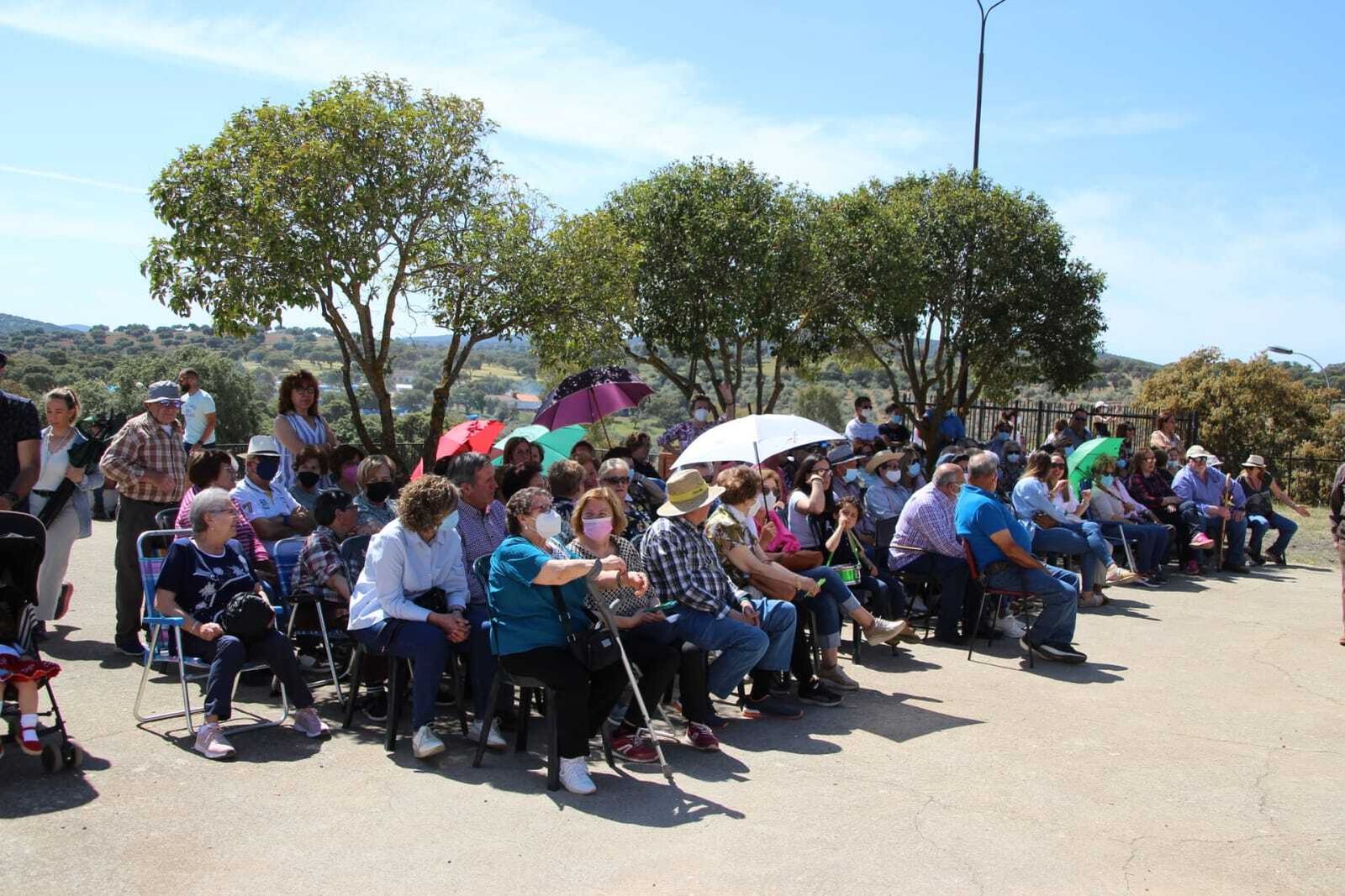 La romería de la Virgen de la Antigua de Hinojosa del Duque, en fotografías