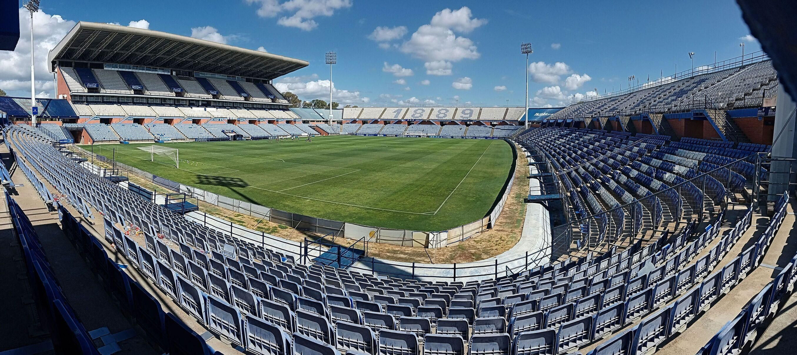 El estadio Nuevo Colombino.