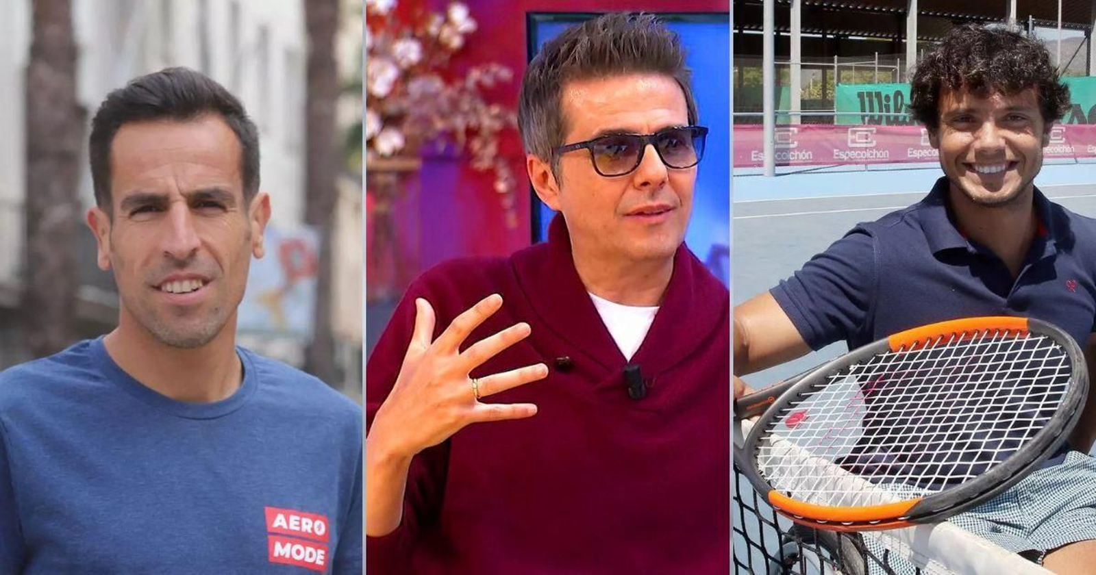 Emilio Martín, Fernando Díaz de la Guardia y Cisco García.