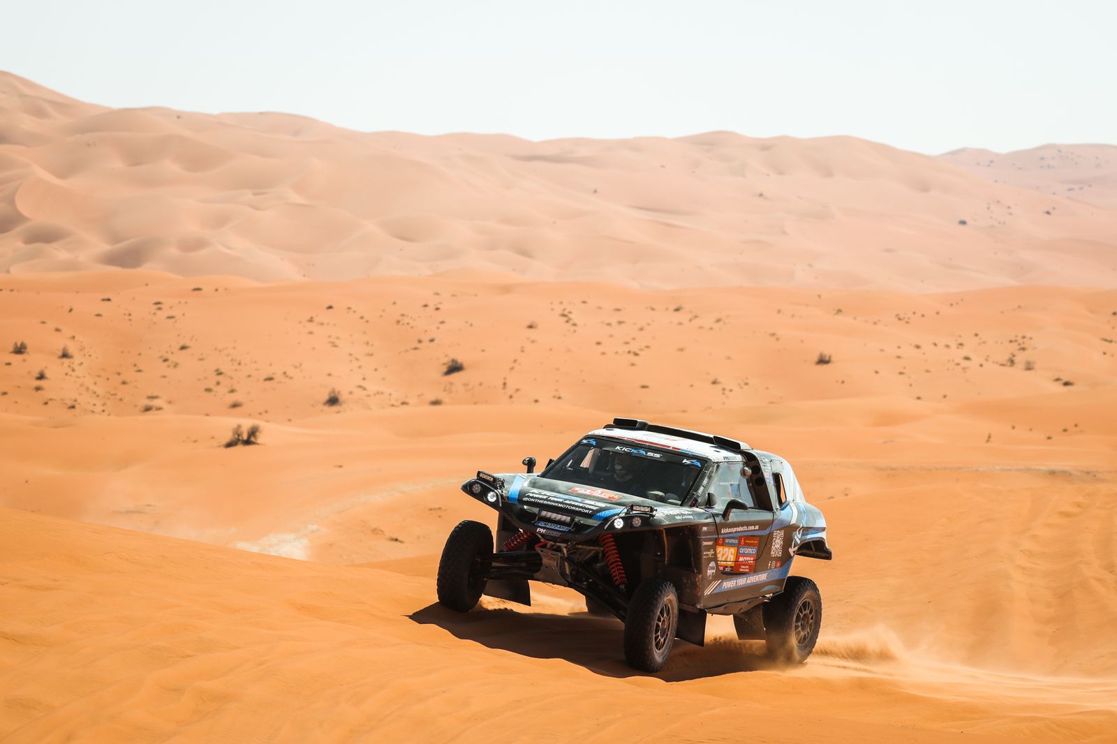 Las espectaculares imágenes del Dakar por las dunas