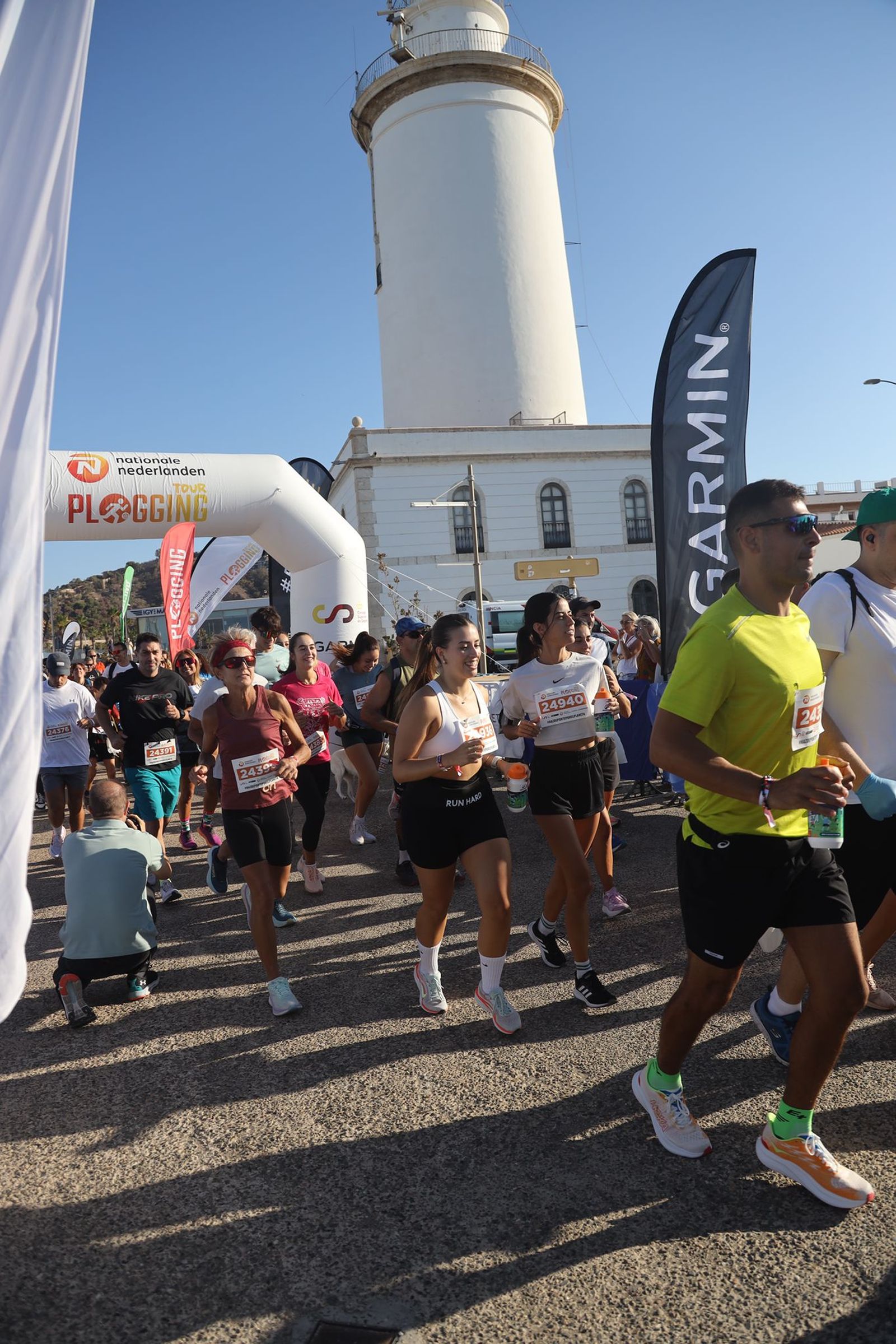 El Nationale-Nederlanden Plogging Tour de Málaga, en fotos