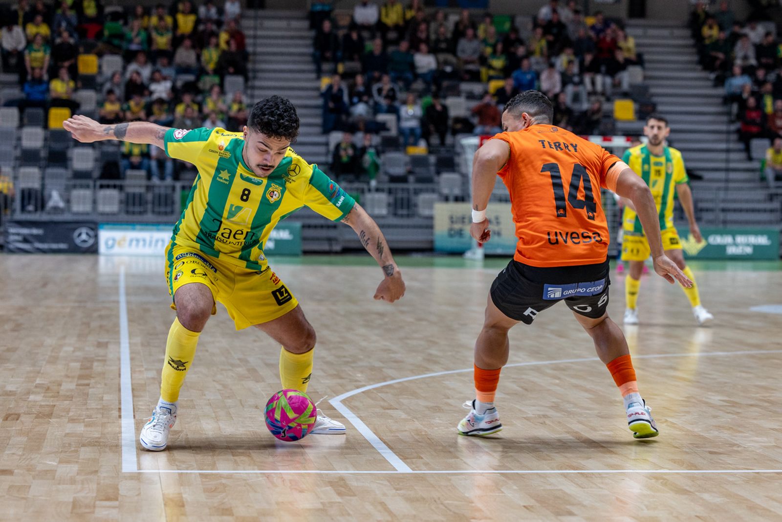 Las mejores imágenes del triunfo copero de Jaén Paraíso Interior frente a Ribera Navarra
