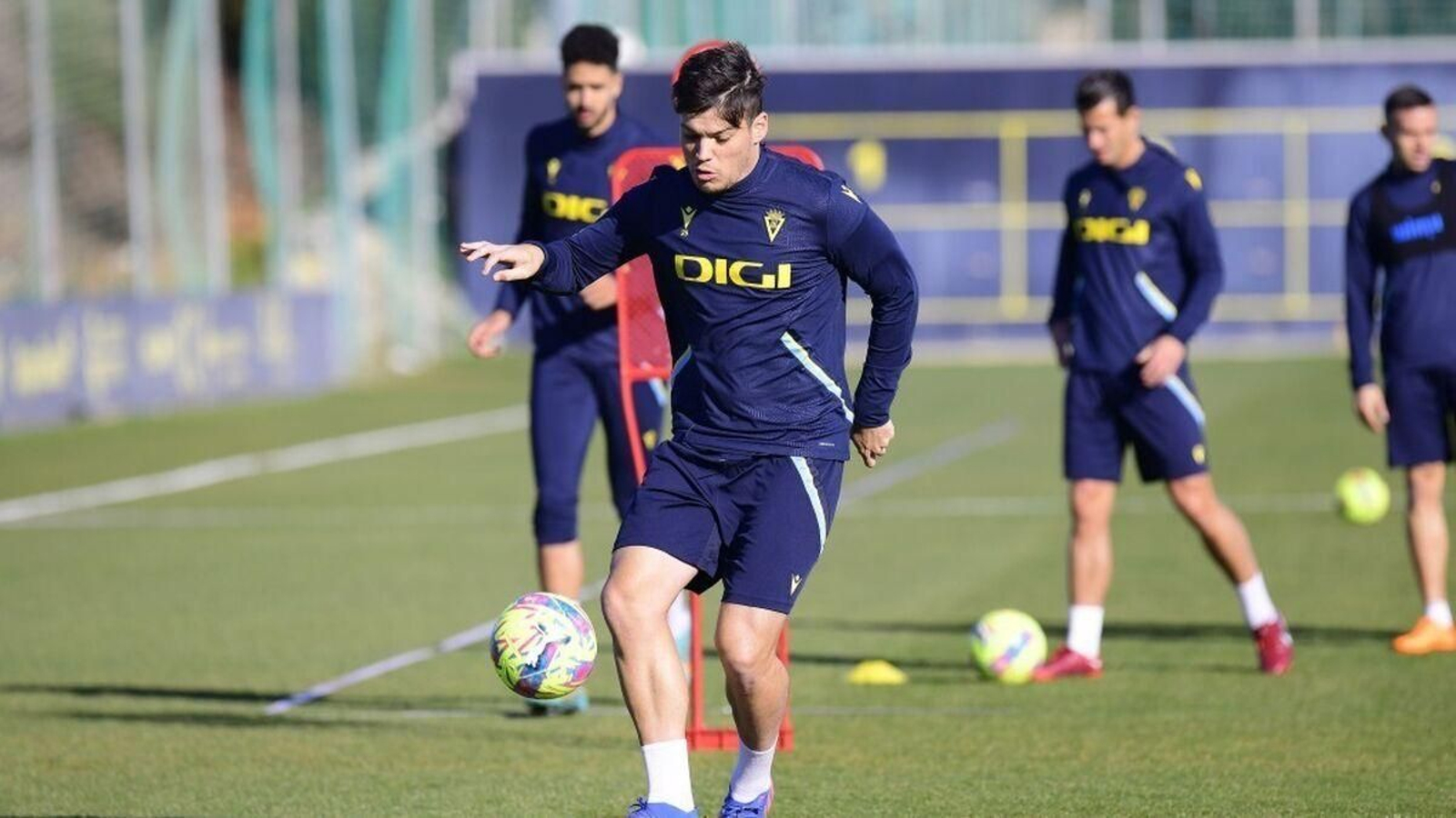 Jorge Meré aprieta para estar disponible este domingo.