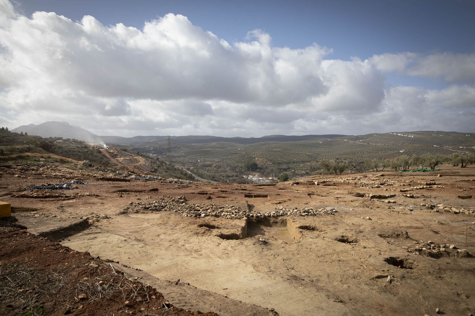 Obras en el tramo de Riofrío de la Variante de Loja