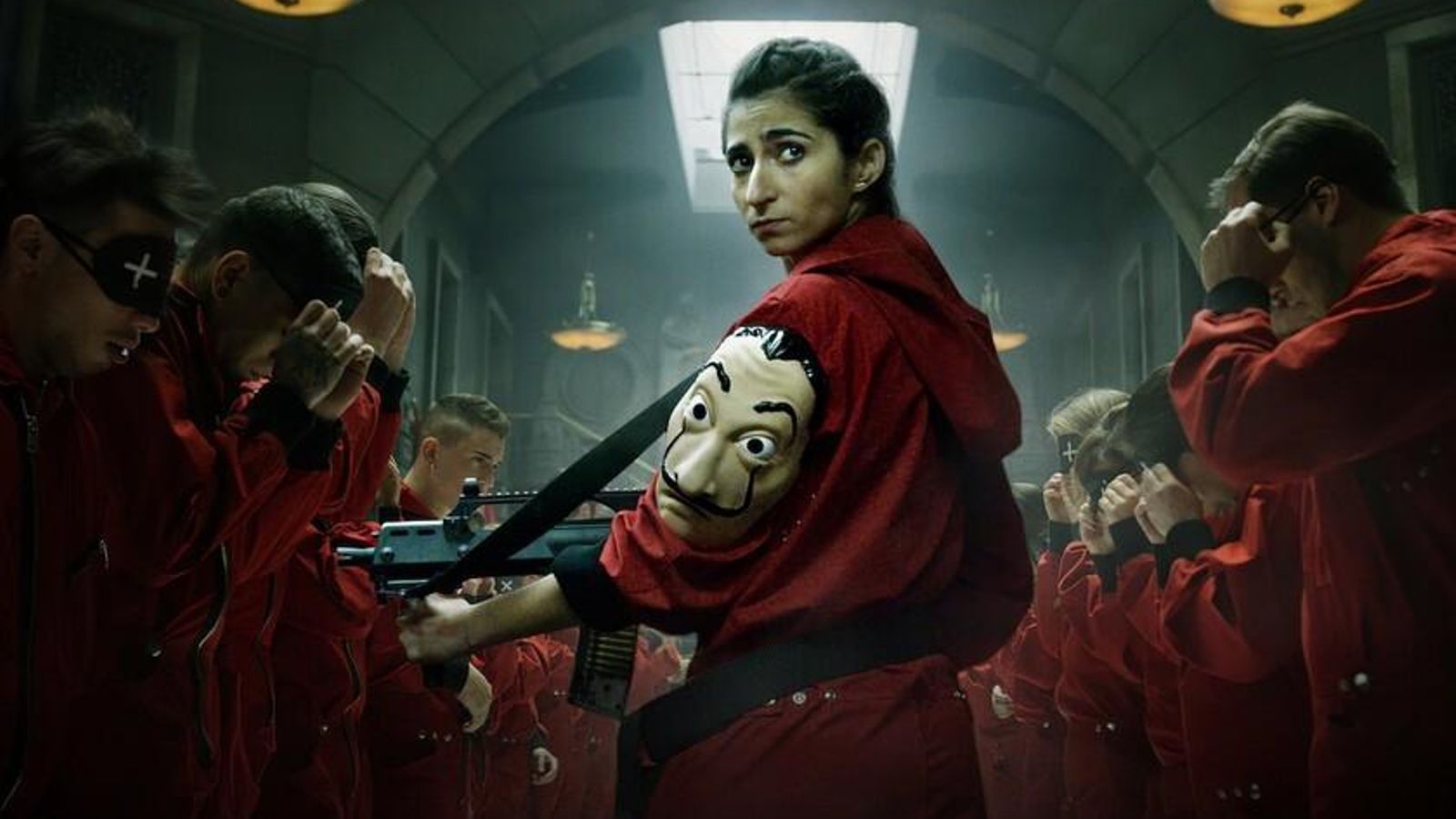Alba Flores en La casa de papel