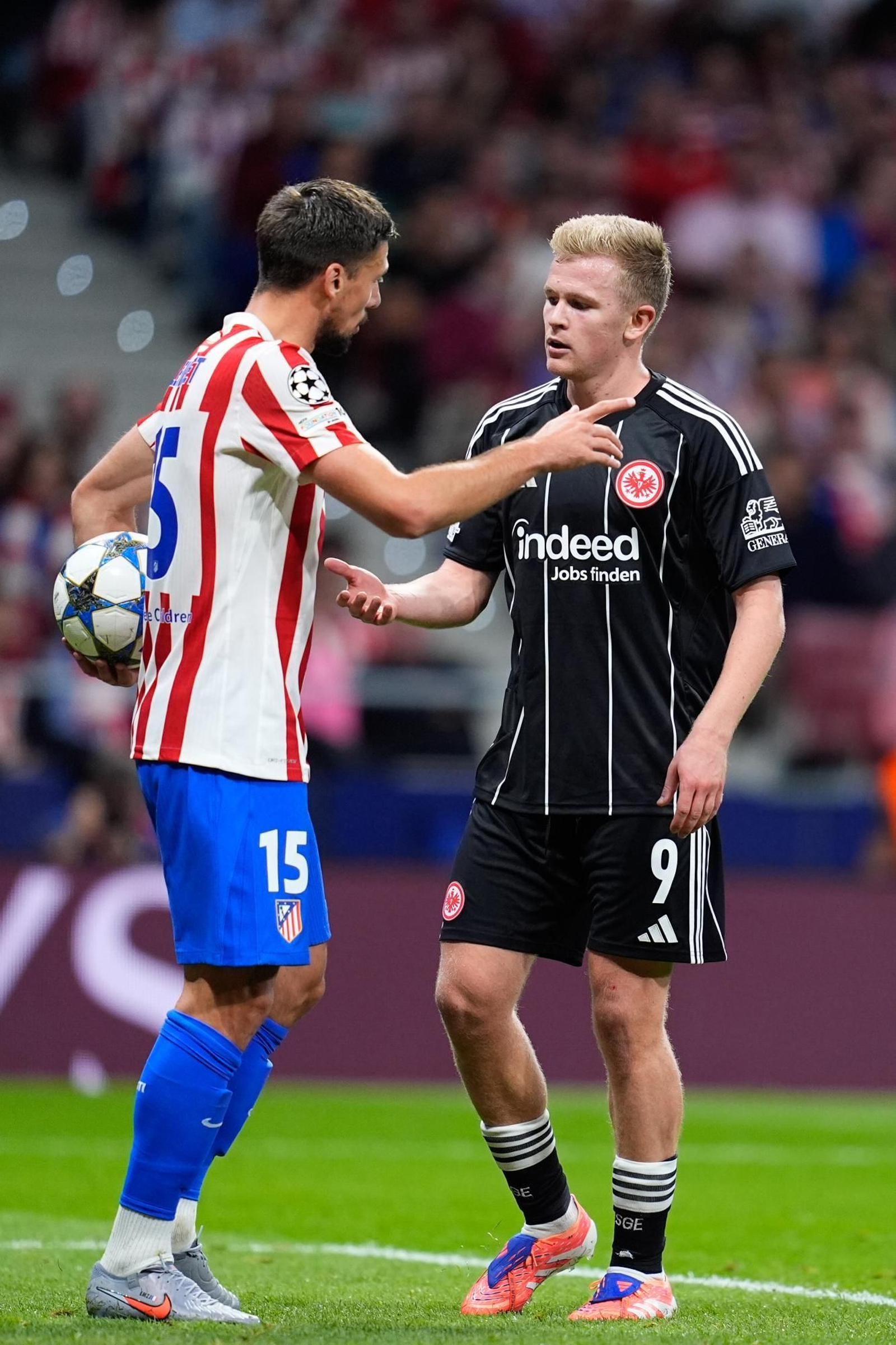 Las fotos del Atlético de Madrid-Eintracht