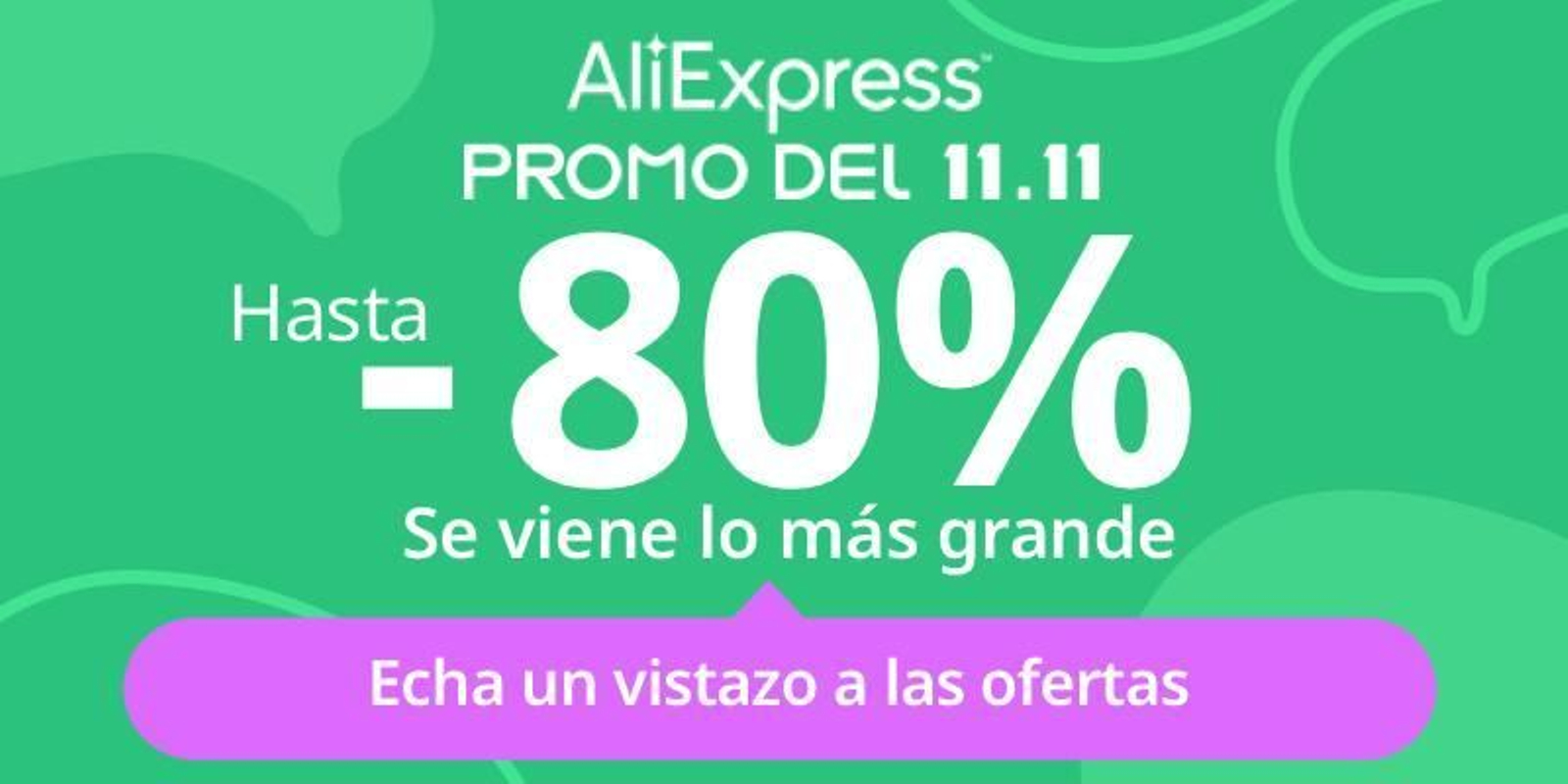 Los cupones y las mejores ofertas del 11 del 11 de Aliexpress