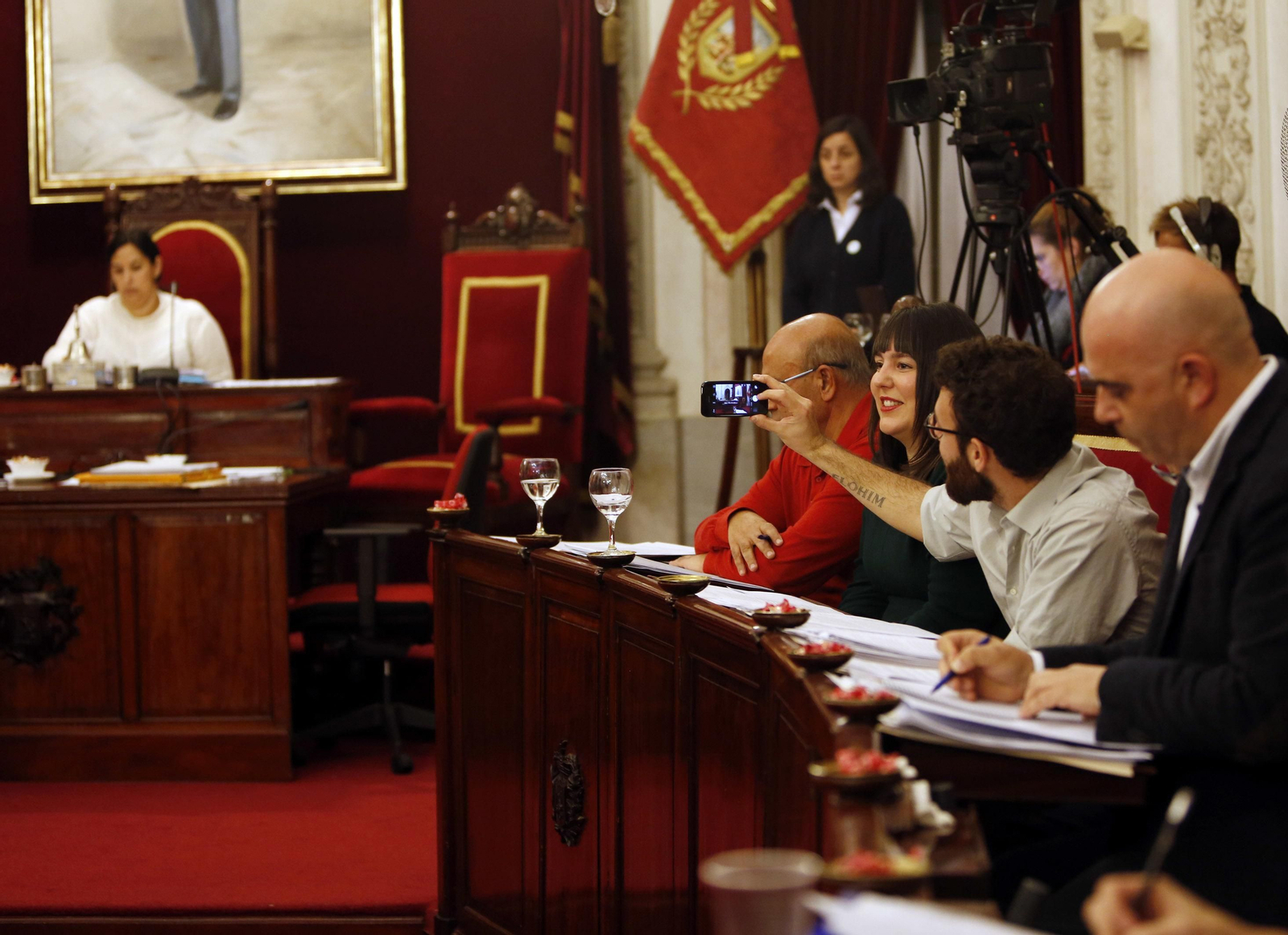 Una imagen de la sesión plenaria de este viernes.