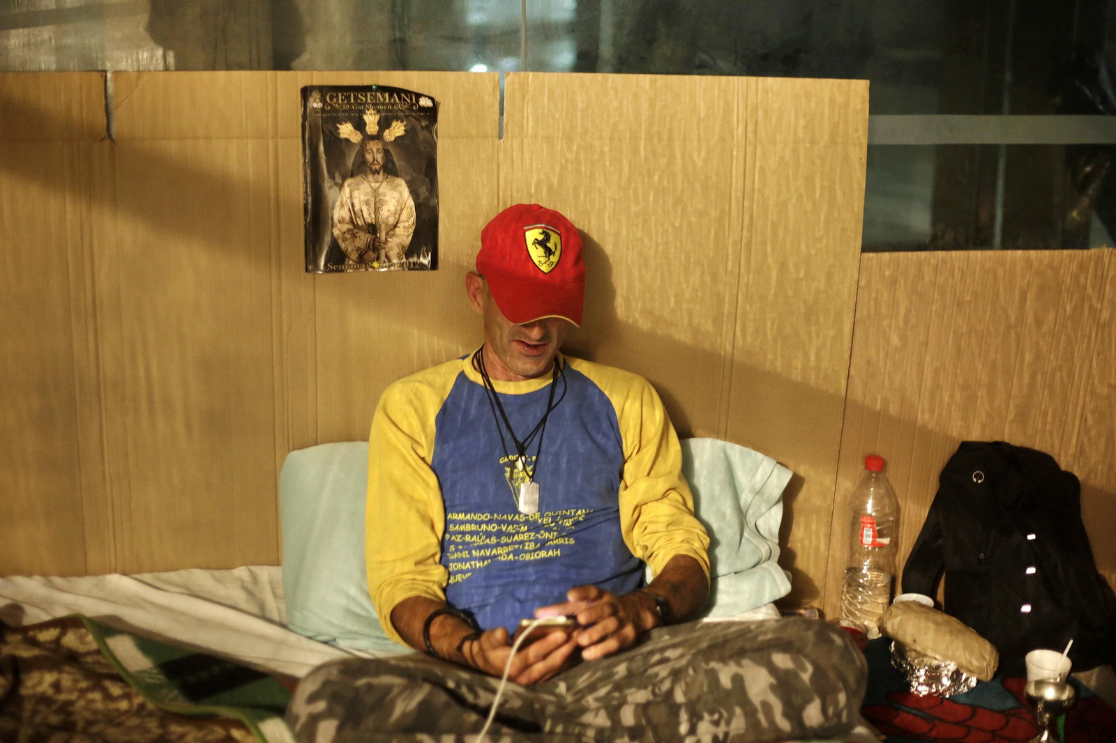 Reportaje gráfico sobre los sin techo