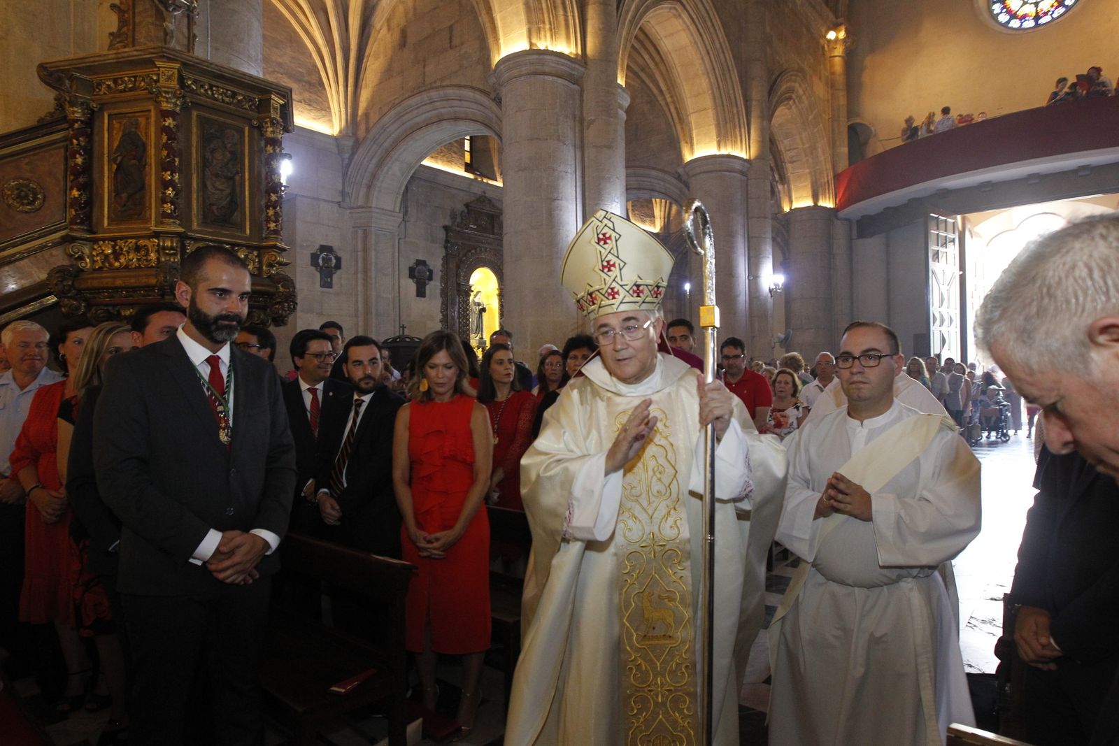 Fotogalería misas en honor a la Virgen del Mar. Feria de Almería 2019