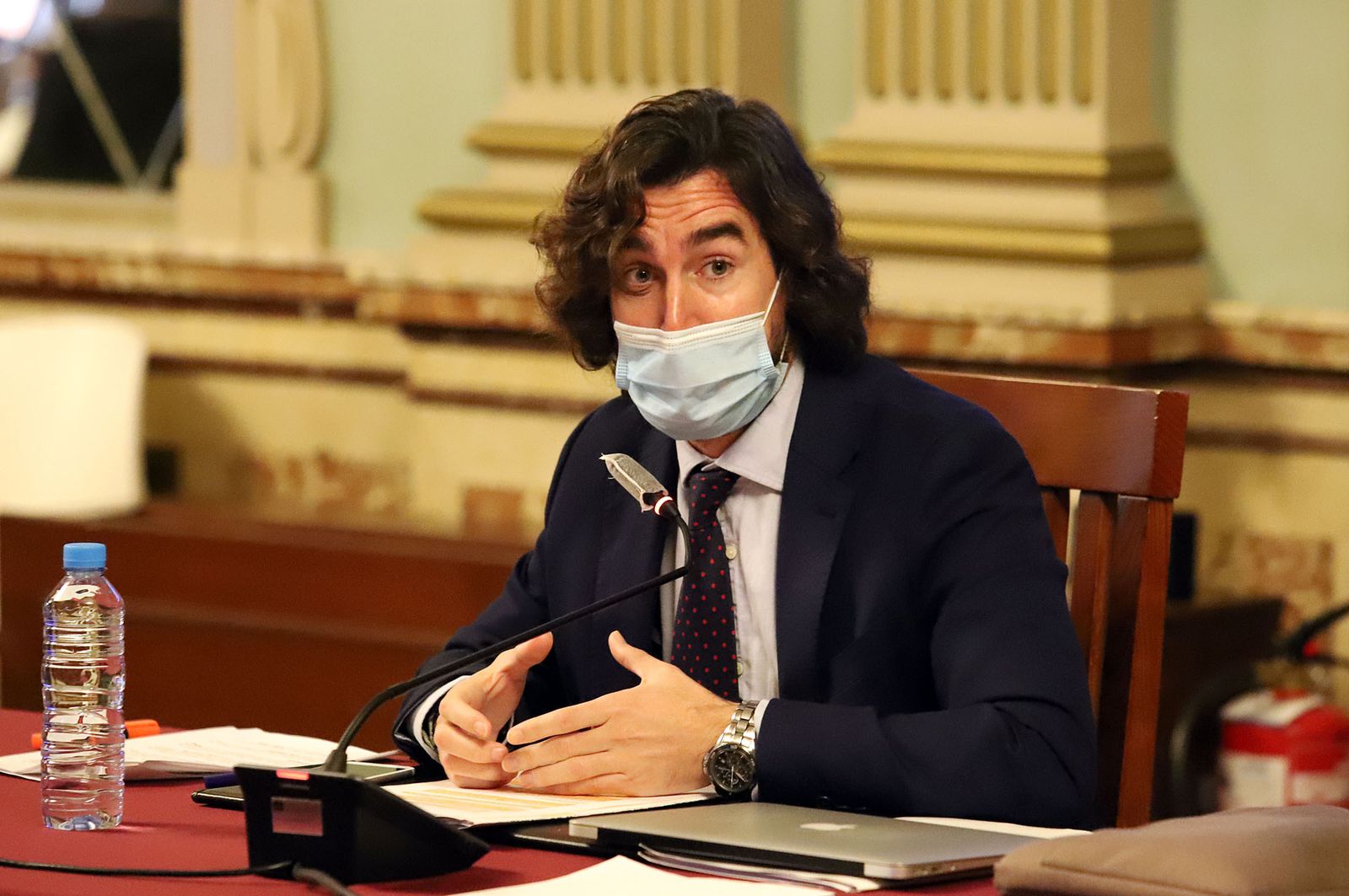 Imágenes del pleno celebrado en el Ayuntamiento de Huelva