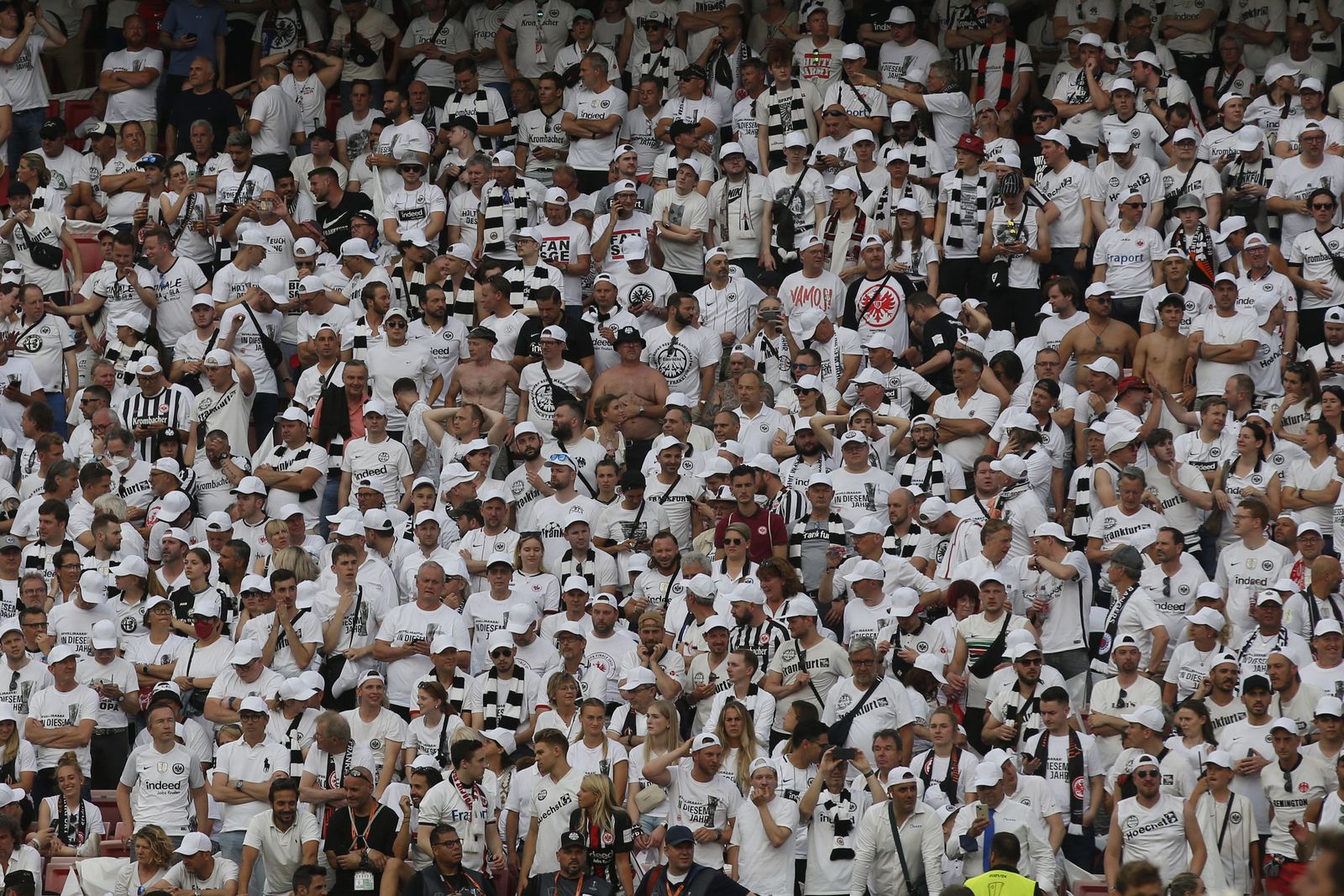 Las fotos del Eintracht-Rangers, la final de la Europa League en Sevilla
