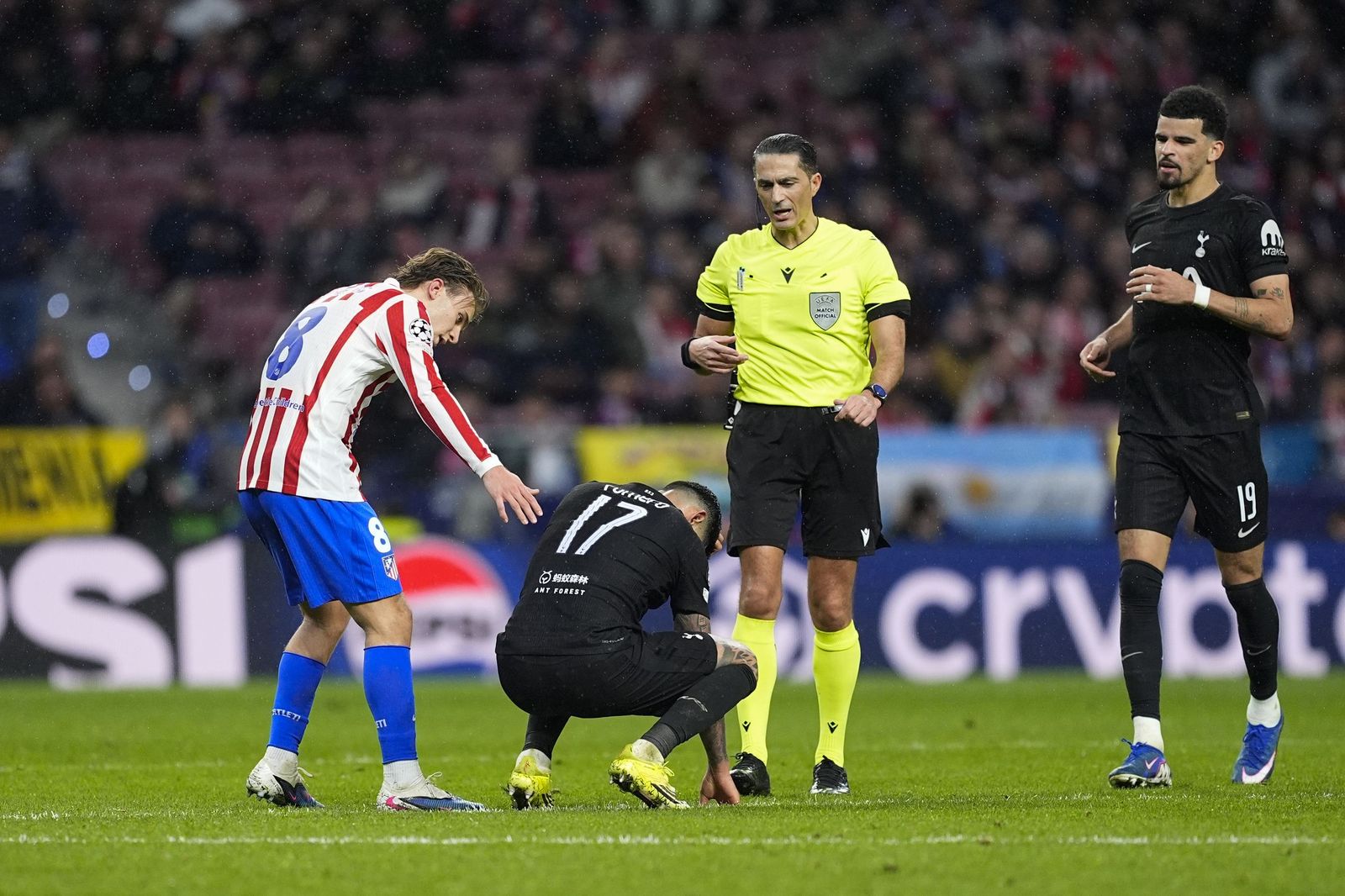 Las fotos del Atlético de Madrid-Tottenham