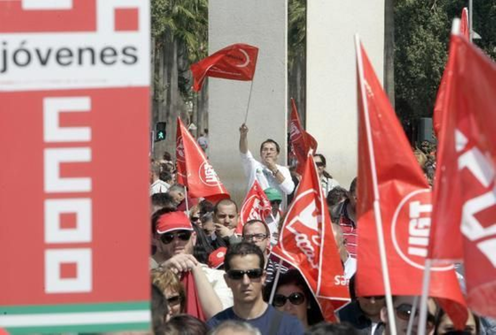 Las imágenes de la huelga general en España