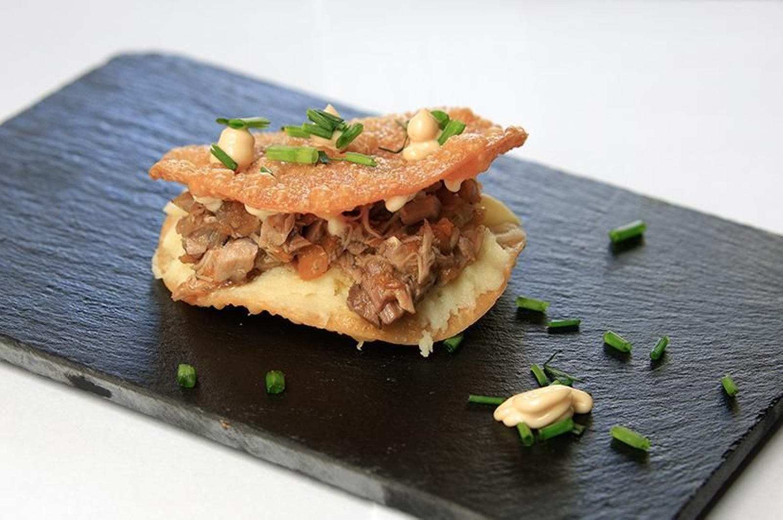 'Crujiente de almadraba'