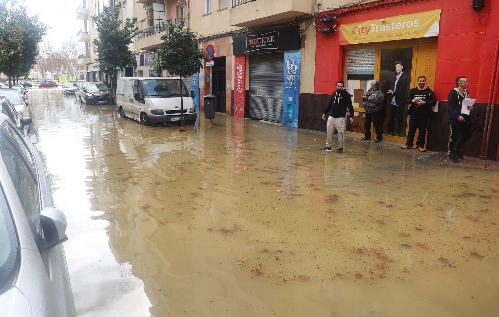 Inundaciones en Flota de Indias