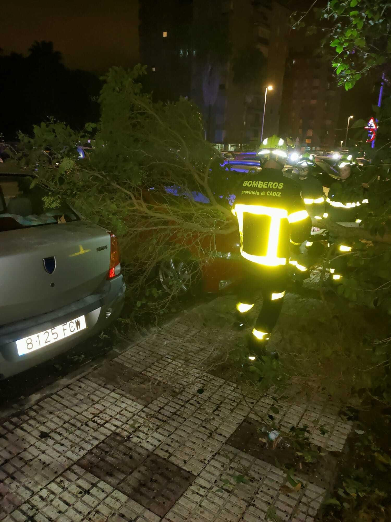 Borrasca Bernard en Algeciras