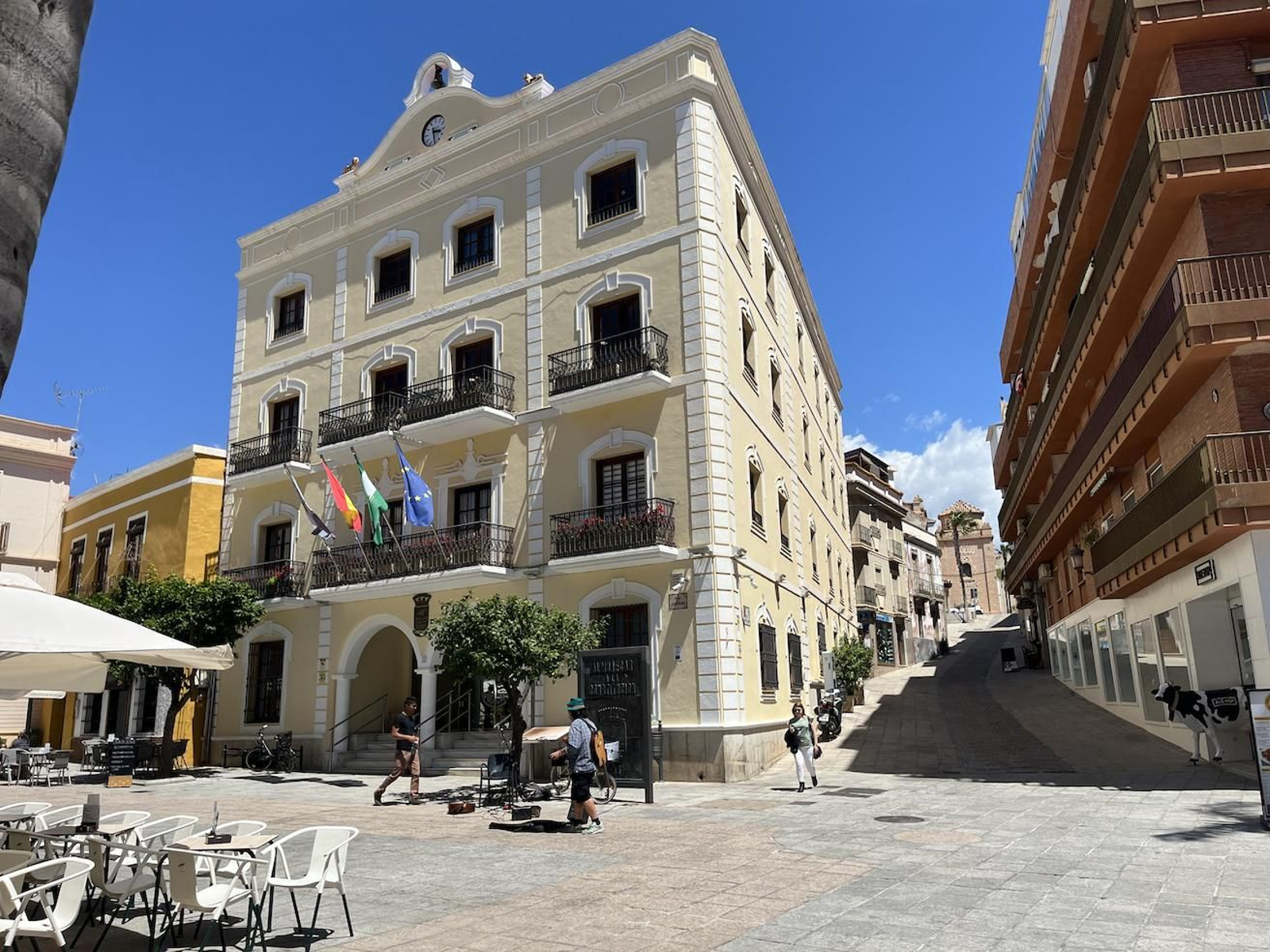 Fachada del Ayuntamiento de Almuñécar