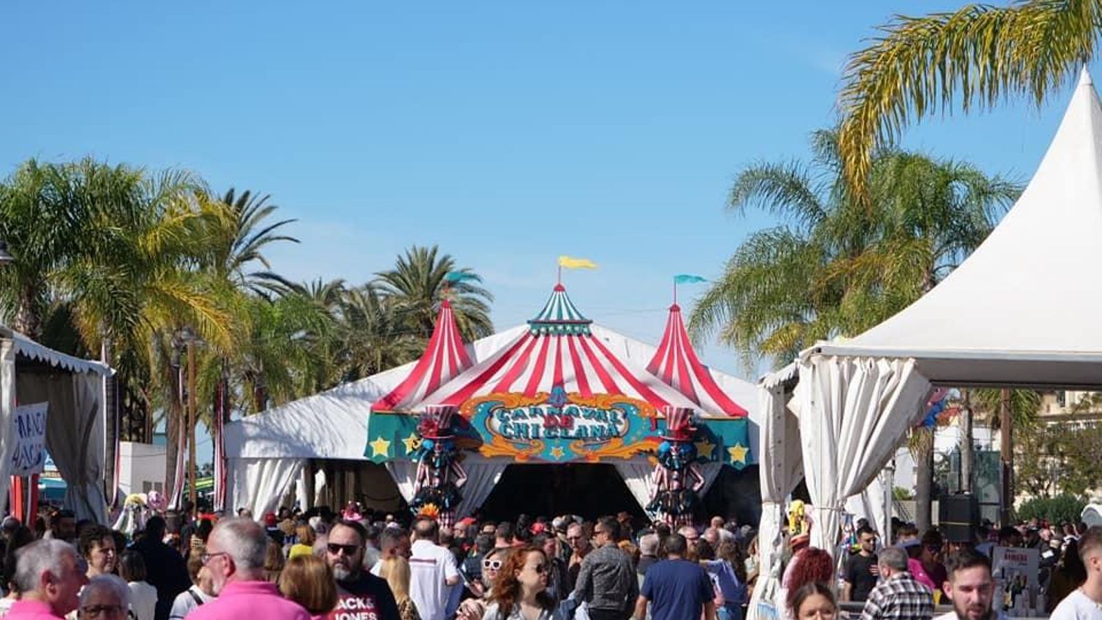 Ambiente en la Alameda del Río, durante la pasada edición de estas fiestas.