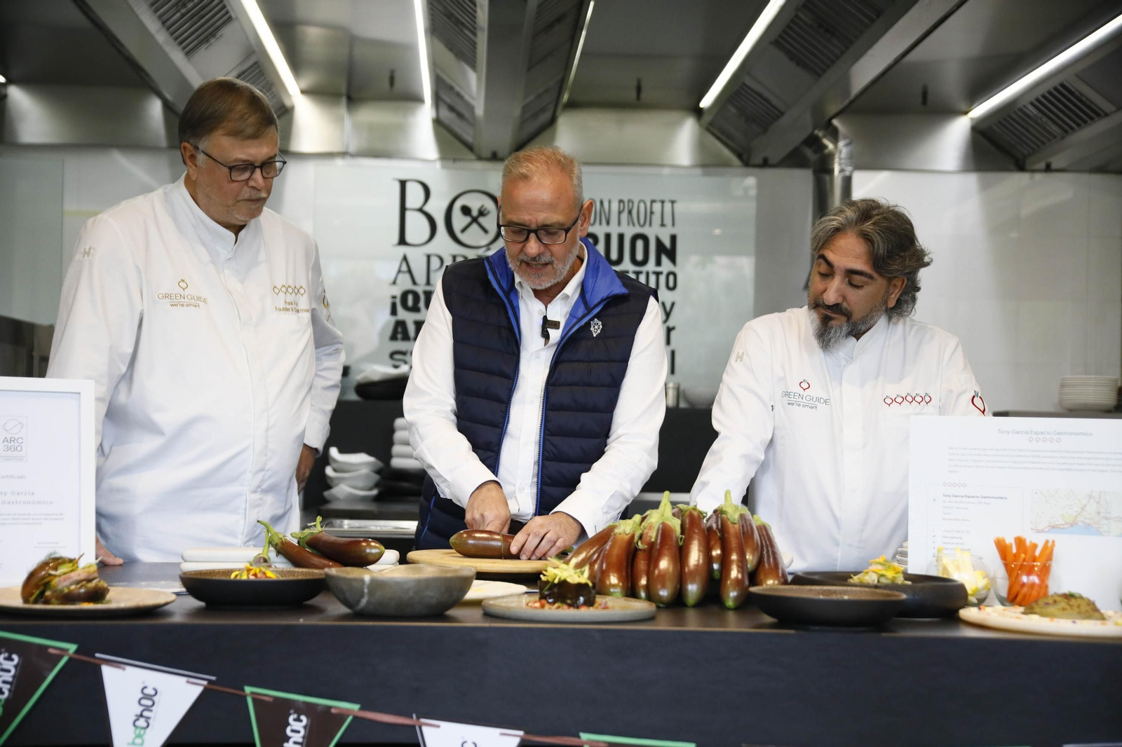 Las imágenes de una nueva variedad de berenjena en Almería