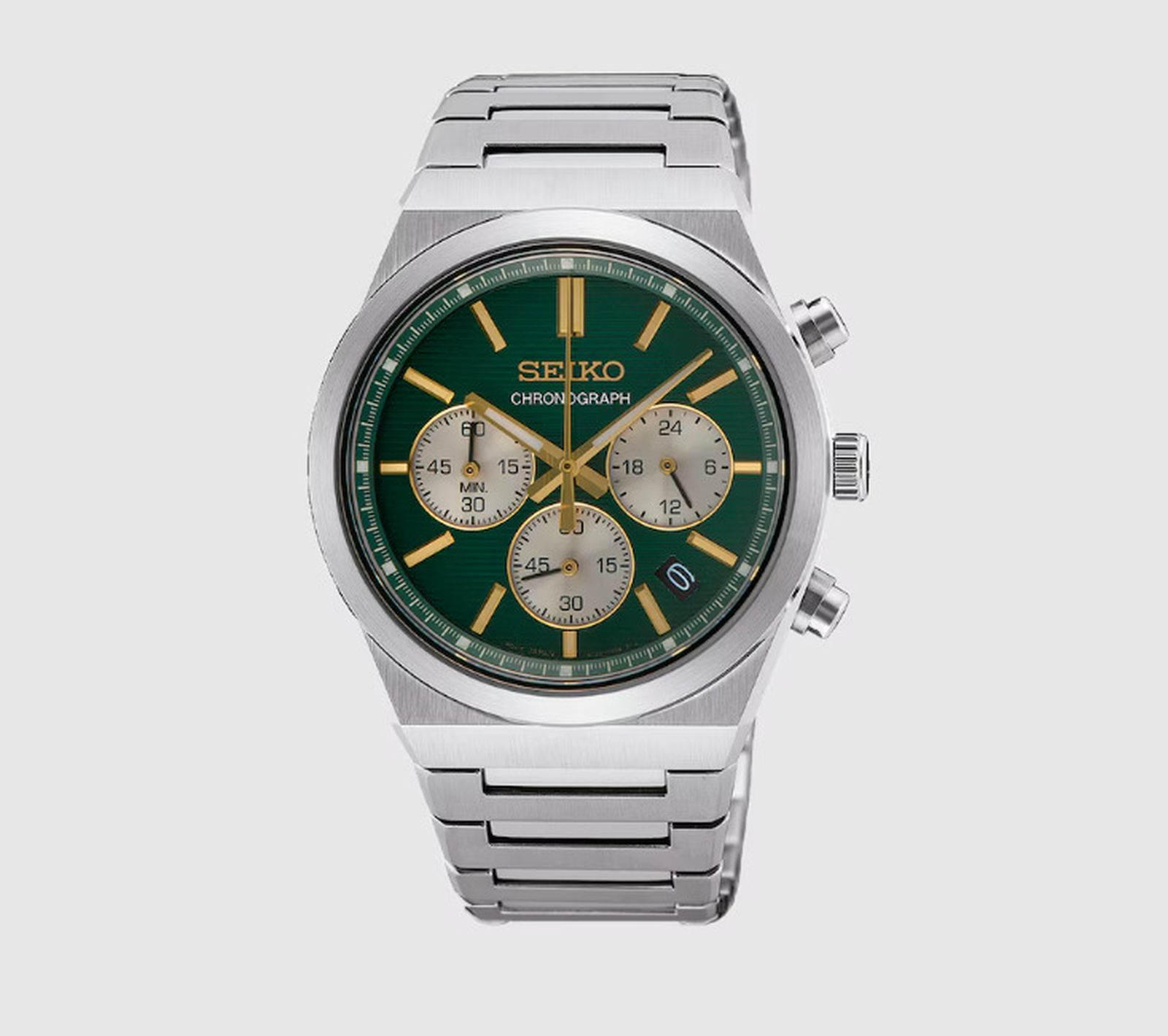 Reloj de hombre Neo classic SSB461P1 de acero y correa plateada