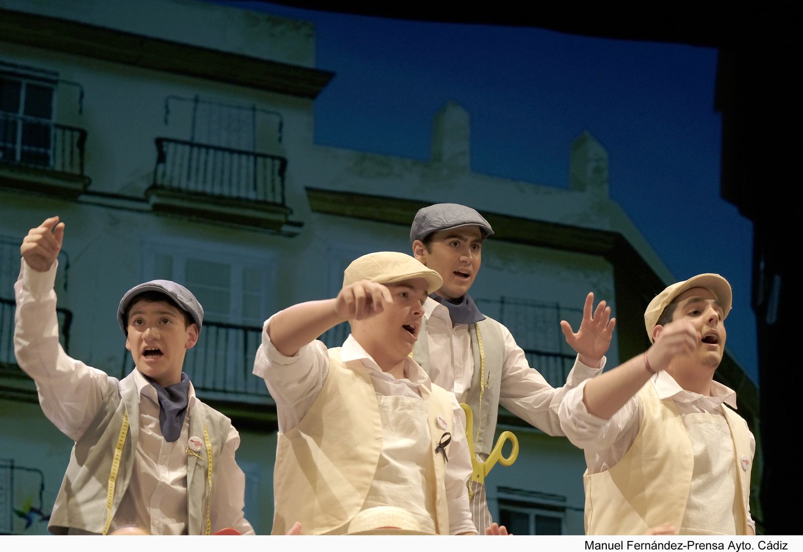 El primer coro de la final, 'En tus cinco esquinas'