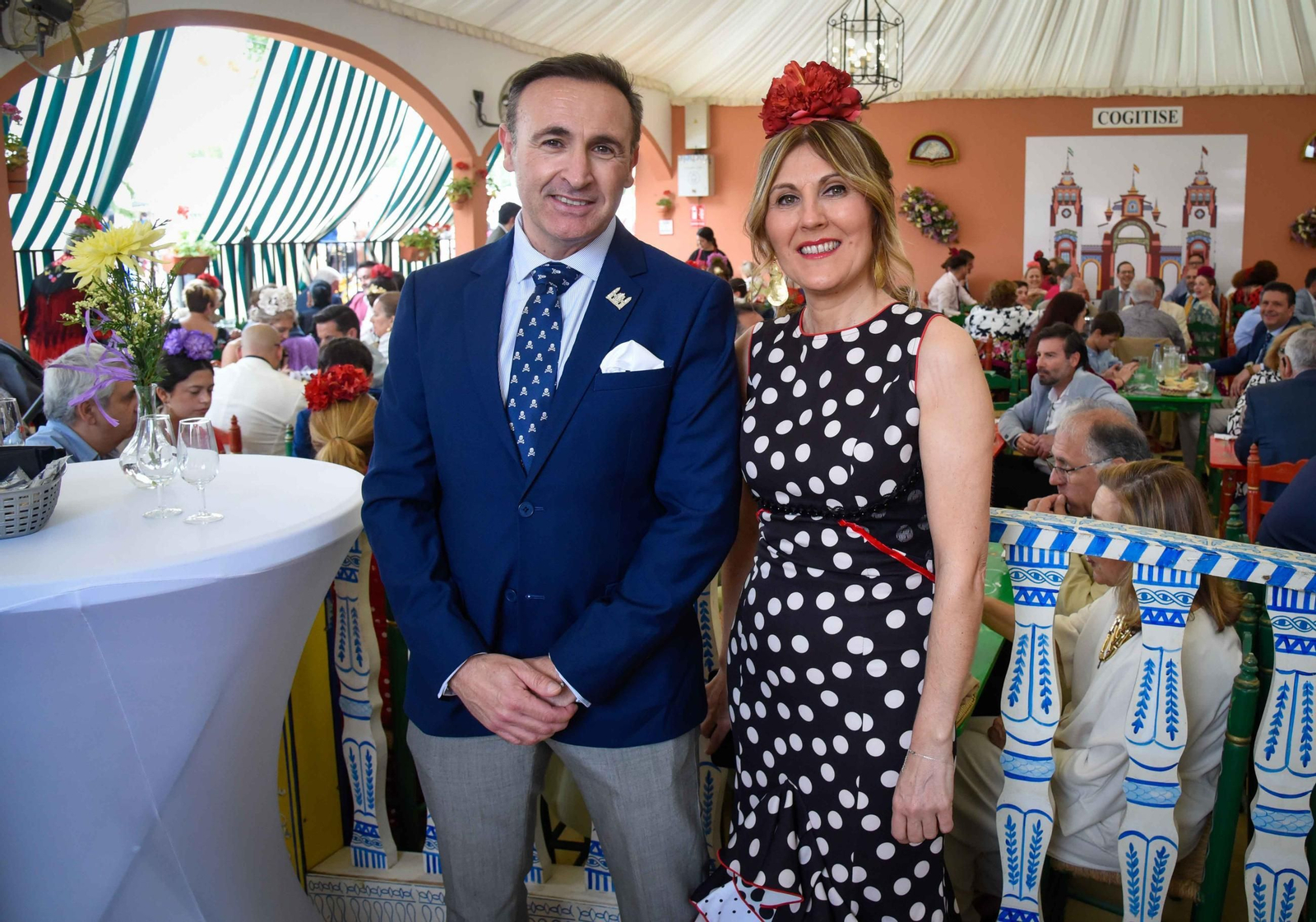 Recepción oficial de Feria del Colegio Oficial de Graduados e Ingenieros Técnicos Industriales de Sevilla