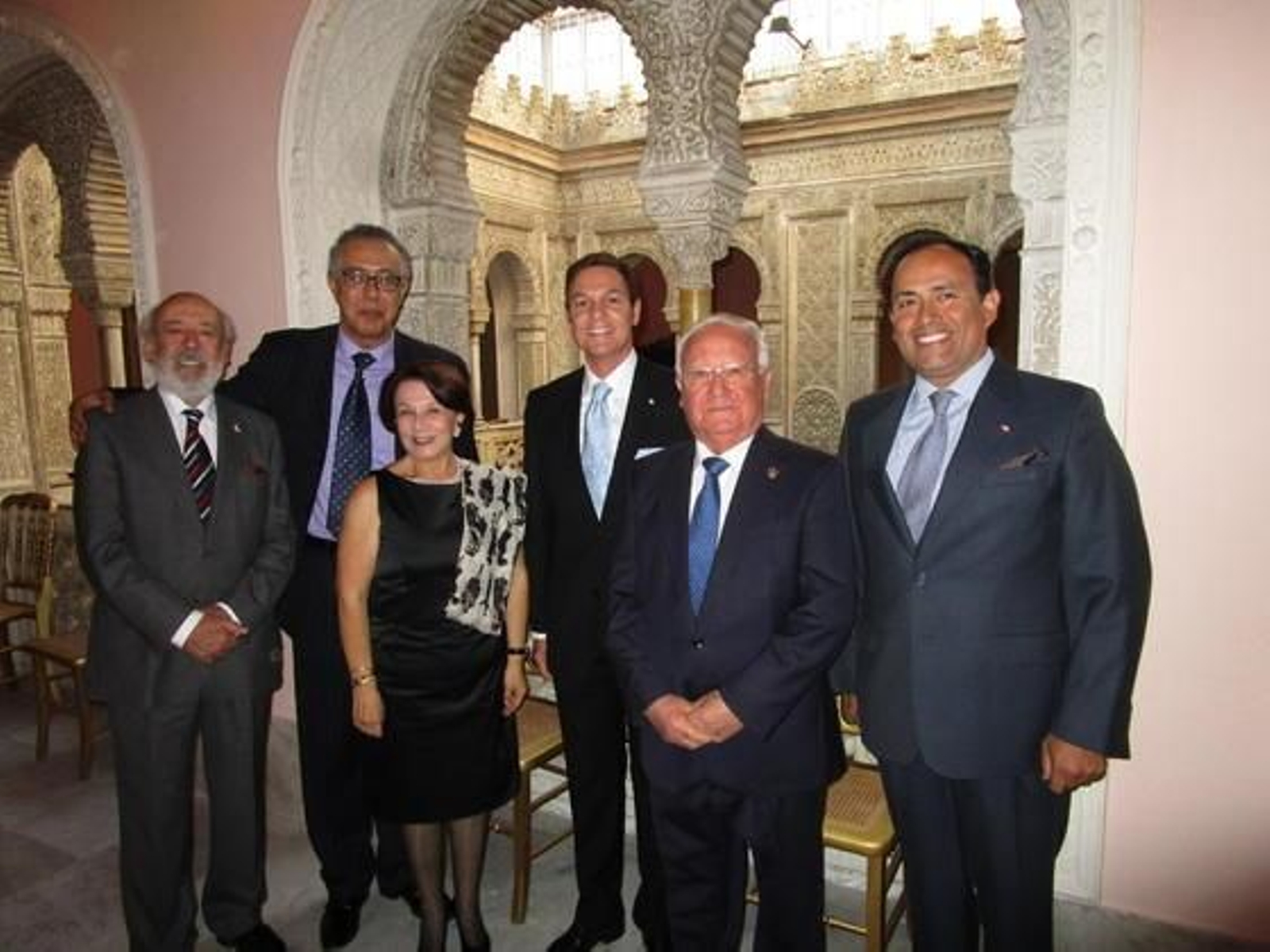 Fernando Blanco, Hassan Khantach, Lucía Trinidades, Agustín Núñez, Fernando Lepiani y Daniel Martínez.

Foto: Ignacio Casas de Ciria
