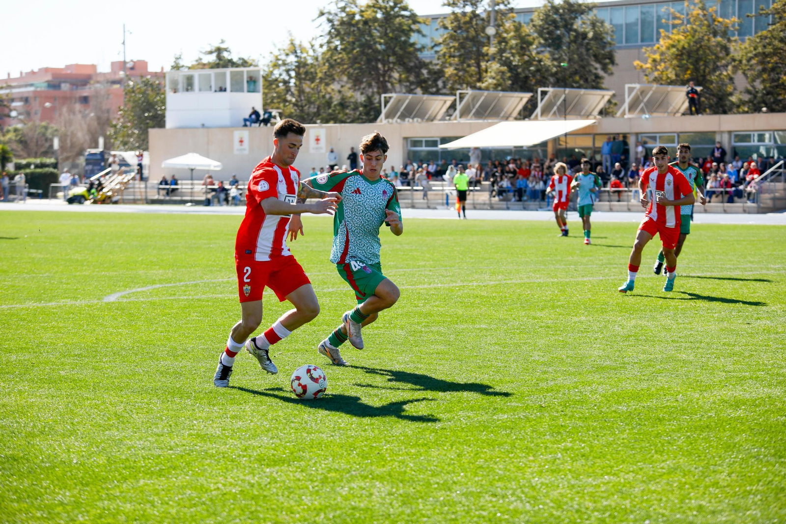 Las imágenes de Segunda RFEF entre Almeria B y recreativo de Granada