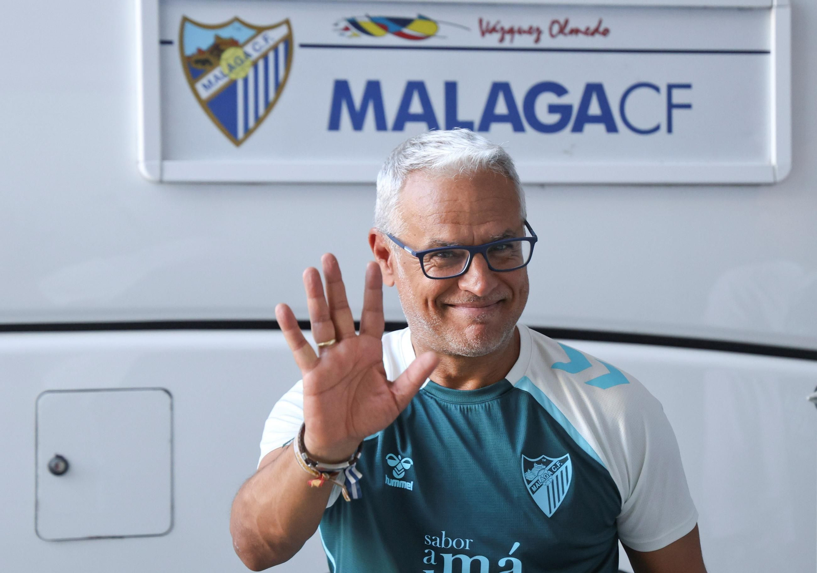 El paso de Sergio Pellicer por el Málaga CF, en fotos