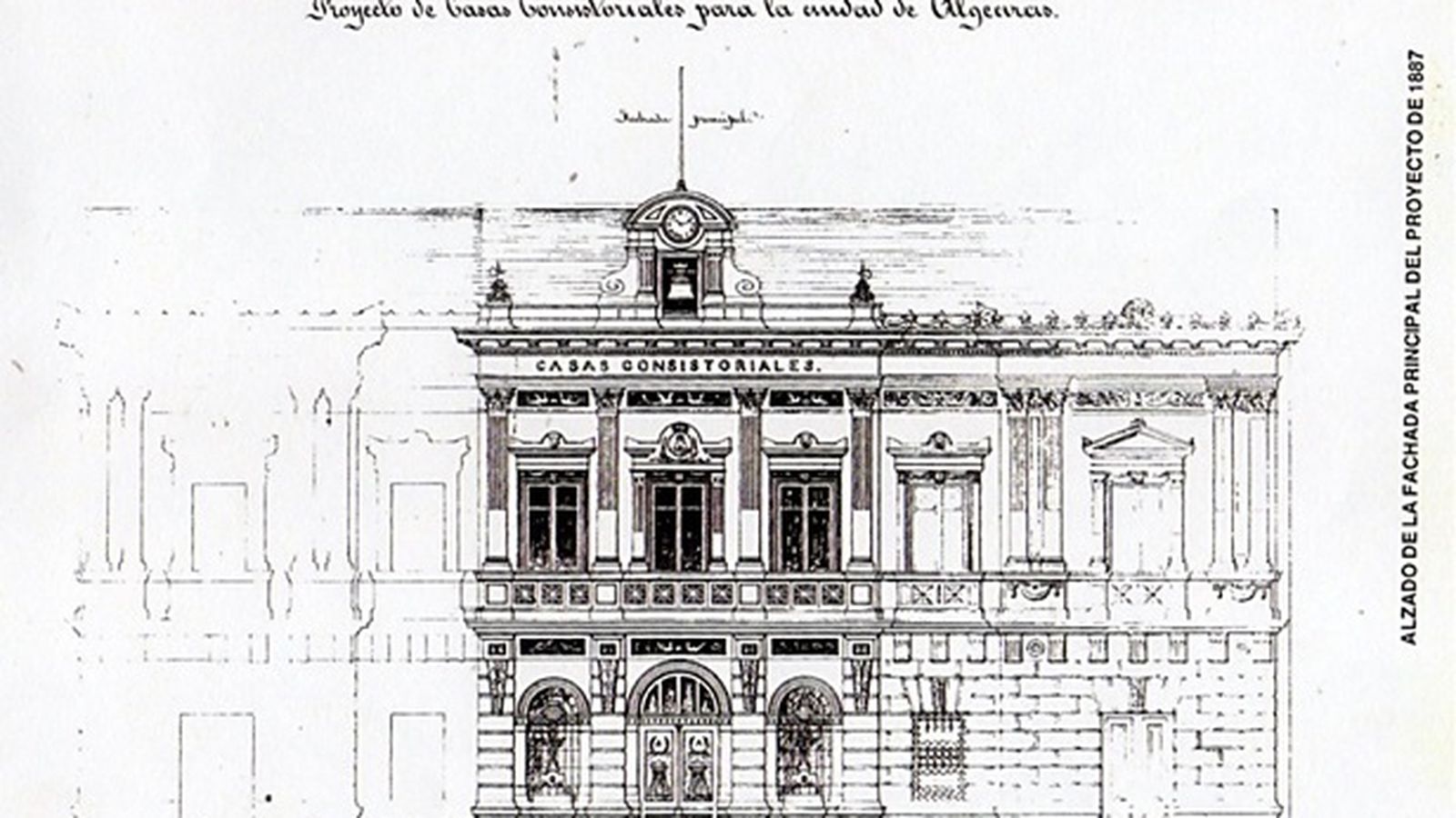 Proyecto no ejecutado del Ayuntamiento de Algeciras
