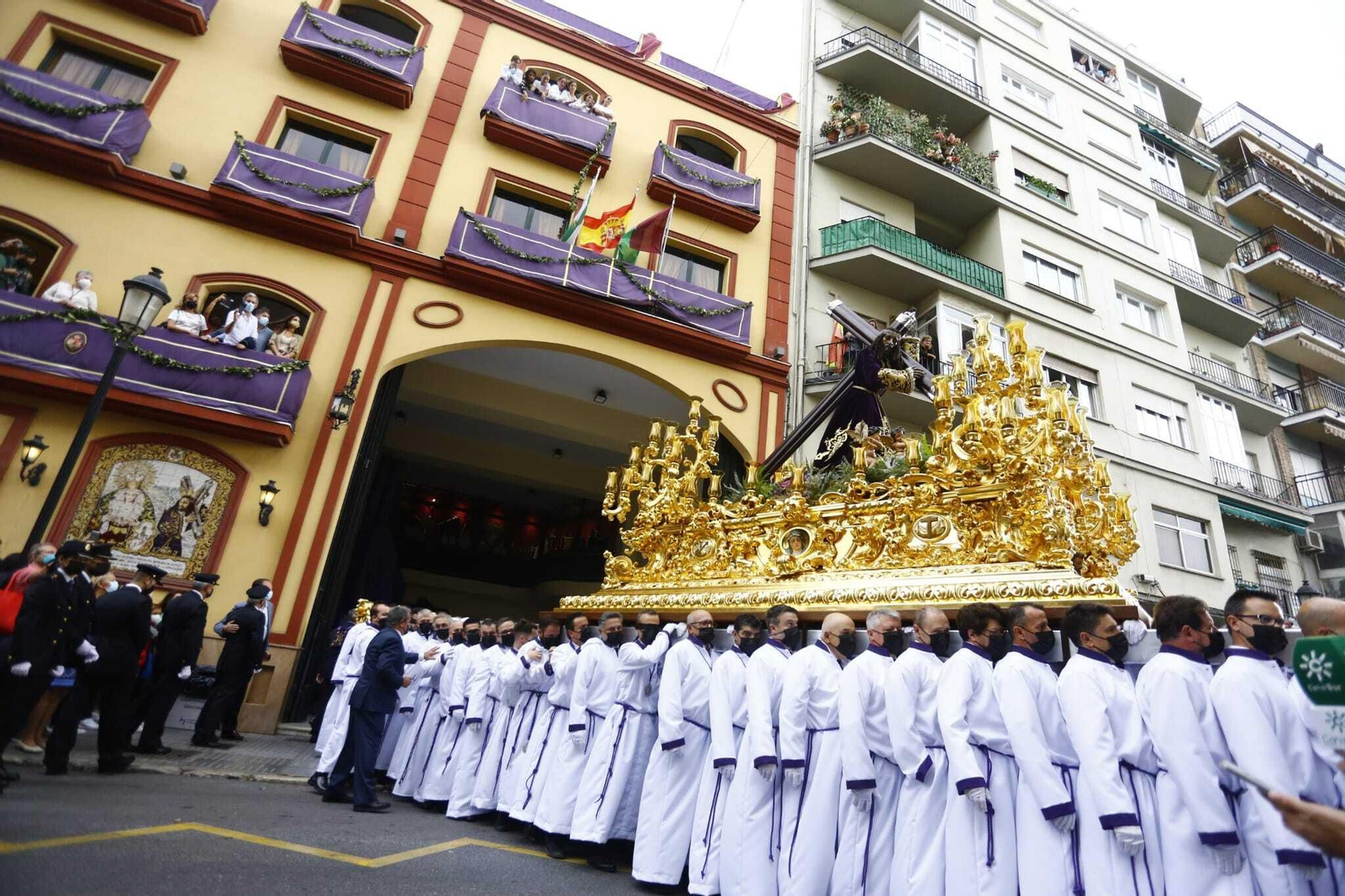 Las fotos de El Rico en la procesión Magna de Málaga
