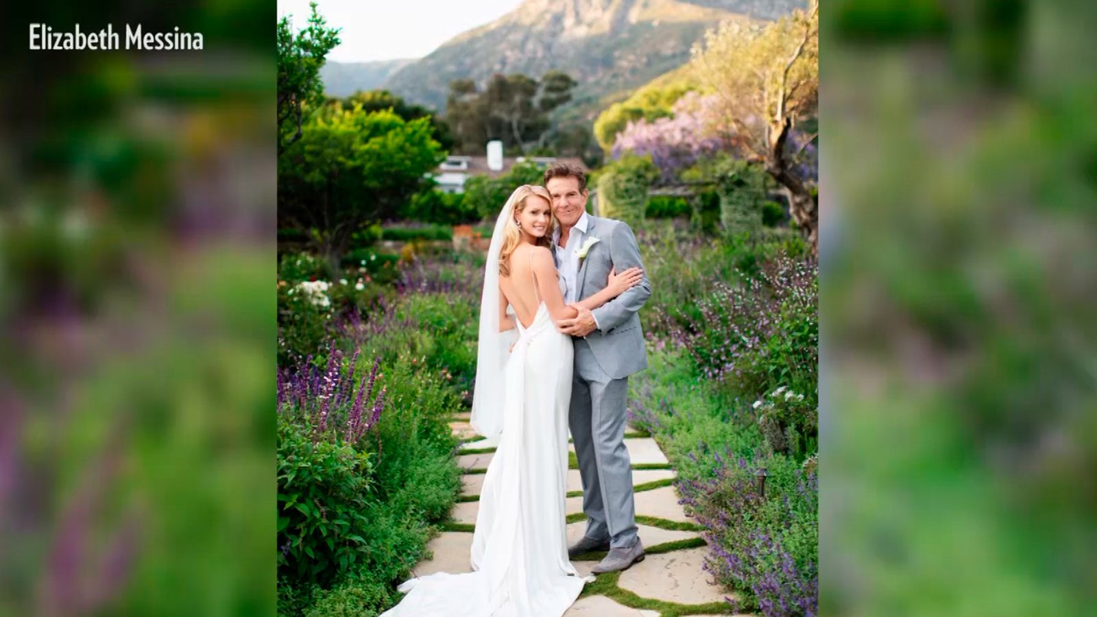 Dennis Quaid en su última boda con una joven economista.