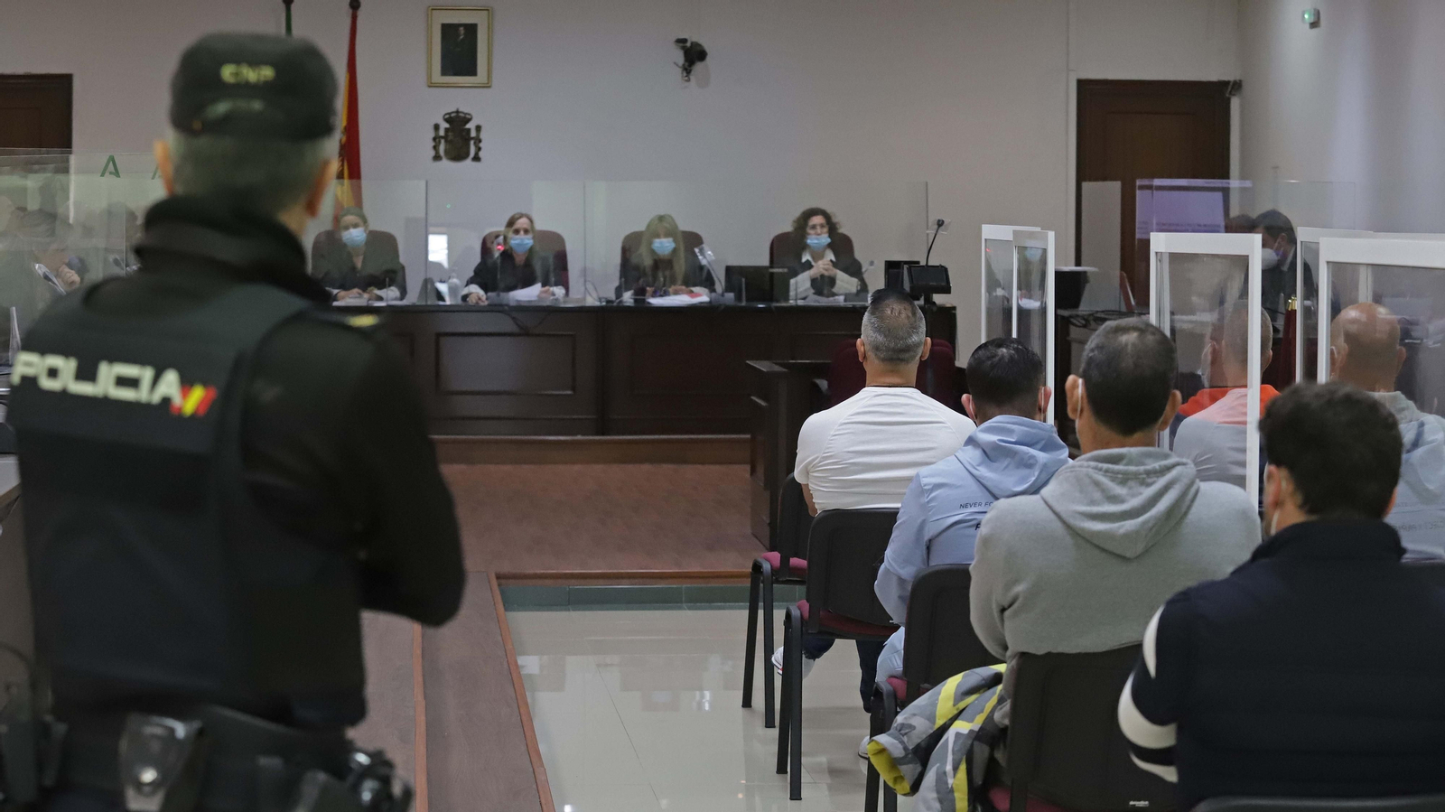 Fotos de la tercera jornada del juicio contra Los Castañas en la Audiencia Provincial en Algeciras