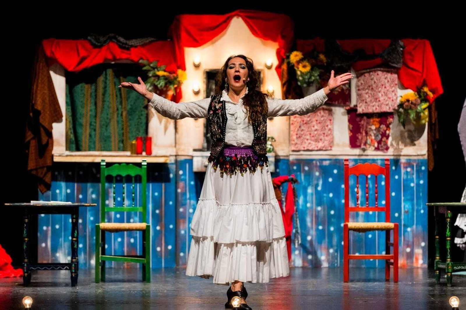 El espectáculo 'La Faraona', en el Teatro de las Cortes