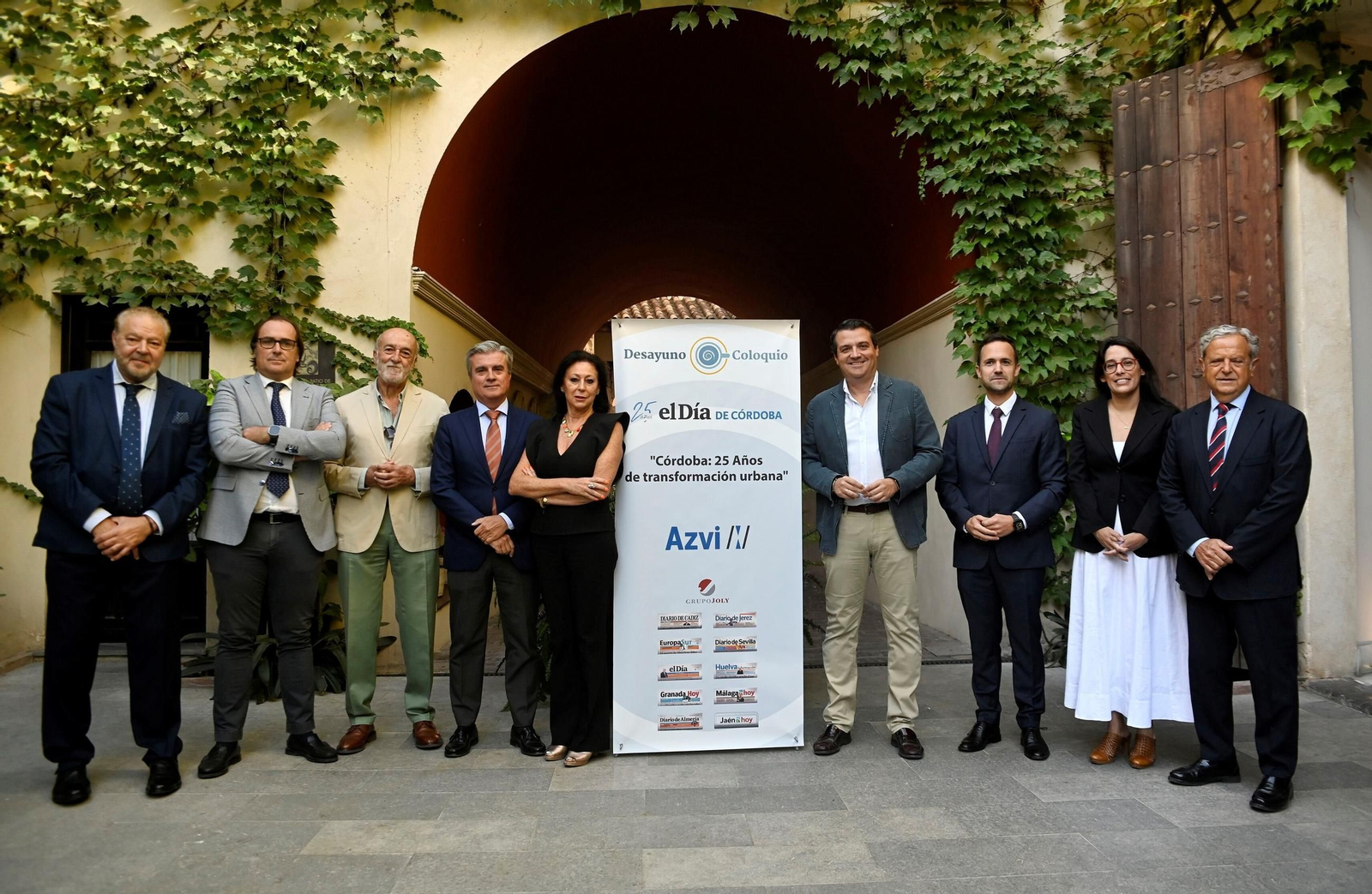 El desayuno '25 años de transformación urbana de Córdoba' , en imágenes
